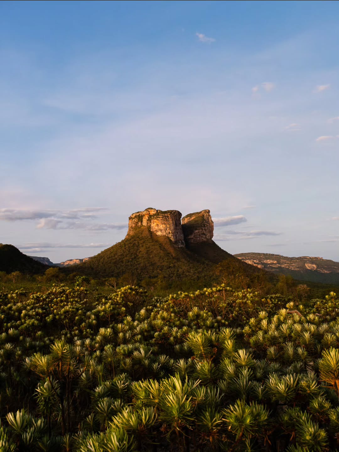 Uma das vistas mais bonitas da Chapada.