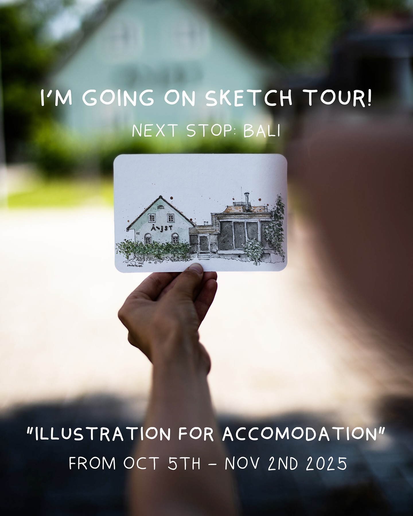 I‘m doing something new! 👉🏼 During my month of creative retreat in October I want to create illustrations for unique villas, boutique hotels - cool and quirky cafès & bars. Places anything but ordinary.
Is that you? ❤️🔥 Or you know a place that might be a perfect fit? Please get in touch or share this post with the right person. Your help spreading the word is much appreciated 🙏🏽
Can’t wait to see where this tour is taking me and to take you with me exploring beautiful spots in Bali 🌼
1 month till take off and getting very excited to go back! I‘ll be based in Canggu first and then plan my tour.
PS: At this stage only interested in locations not further than 30 mins to the nearest surf spot 😉 🌊 🙌🏼
#sketchtour #illustrationartist #artcollaboration