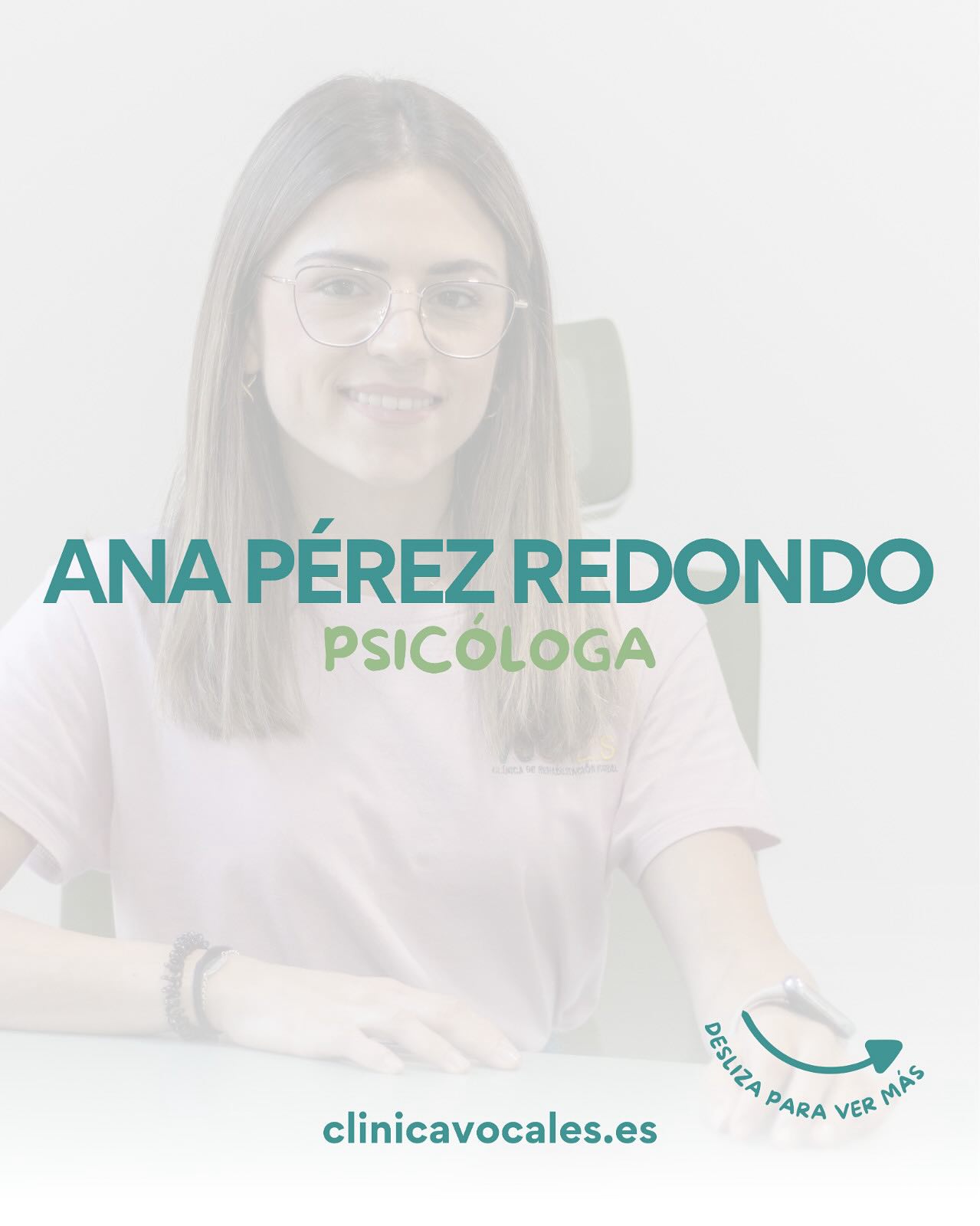 🚨¡Damos la bienvenida a septiembre con una nueva incorporación a nuestro equipo de Vocales!
¡Ana es nuestra nueva psicóloga, quien no solo tiene gran formación sino que está en constante aprendizaje, por lo que os iremos contando todo lo que hace! 🧑⚕️
¡Estamos muy felices de contar con ella para seguir acompañando peques, familias y adultos! ✨
Si quieres venir a conocerla o concertar una cita con ella, no dudes en ponerte en contacto con nosotras. Puedes reservar tu cita desde hoy mismo.
Te esperamos en Travesía Córcoles, 3D
📲 611 50 14 02
📩 clinicavocales@gmail.com