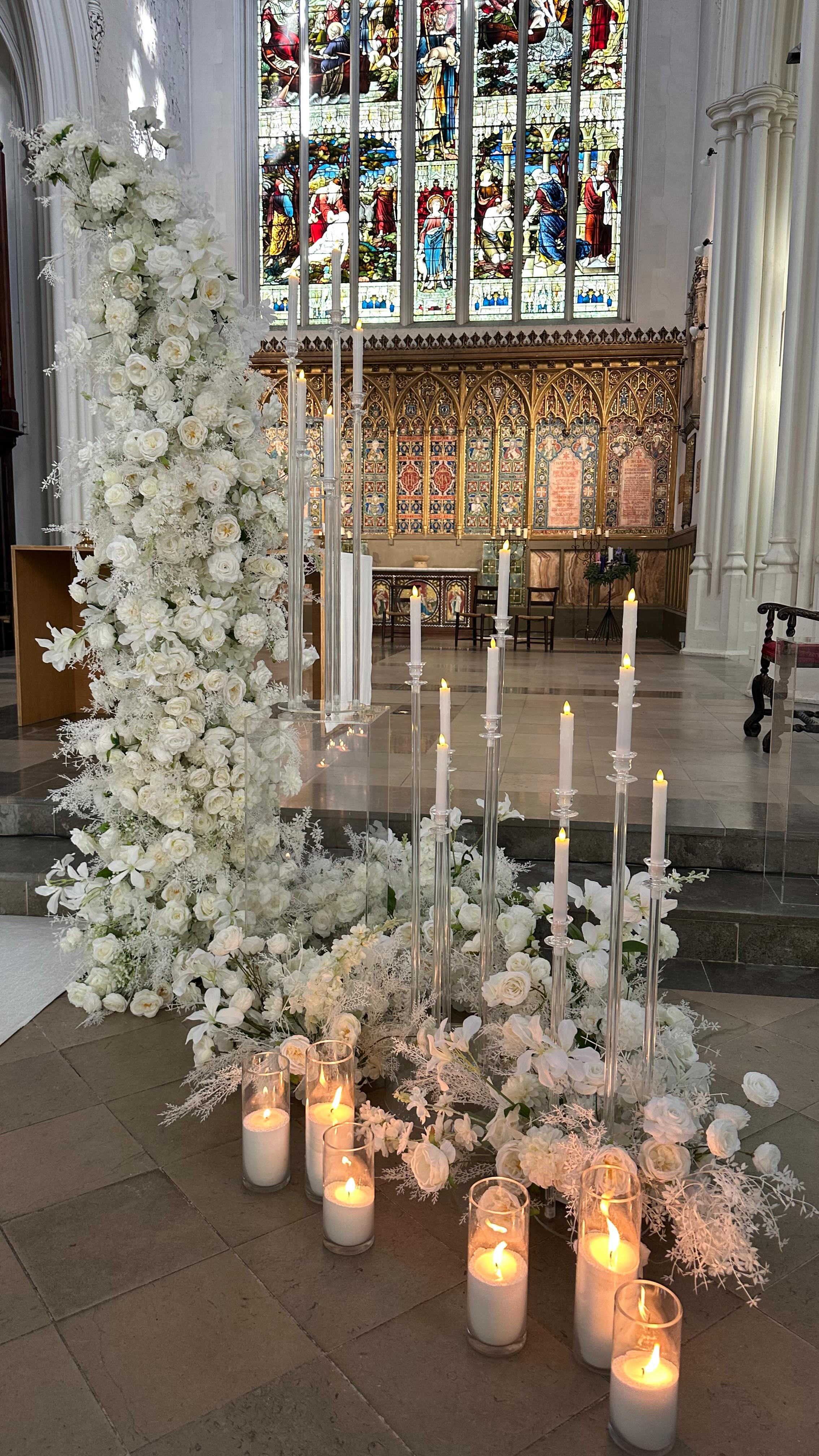 • DIANA & CHARLES •
BTS: Before & After!
Watch us transform St John’s Church in Hyde Park into a breathtaking wedding ceremony setup! From an empty aisle to a dreamy scene filled with elegant cream and white florals, soft candlelight, and a romantic atmosphere. This is how the right decor can completely elevate a space!
#WeddingTransformation #BeforeAndAfter #LondonWedding. #LuxuryWeddingDecor #ChurchWedding #WeddingAesthetic