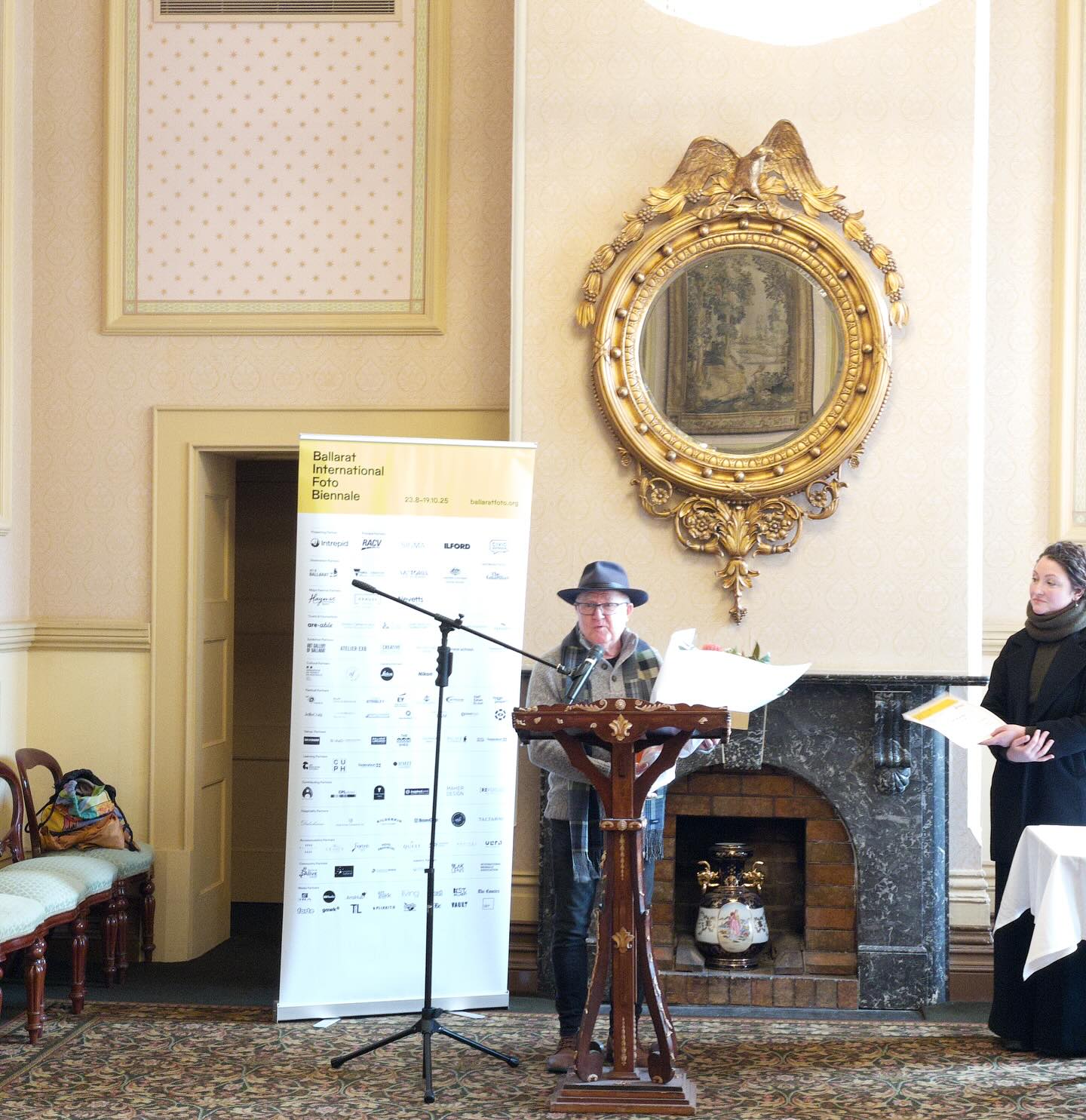 The winner of best local photographer in open programme@iankempphotography @ballaratfoto I was one of the judges with Dita