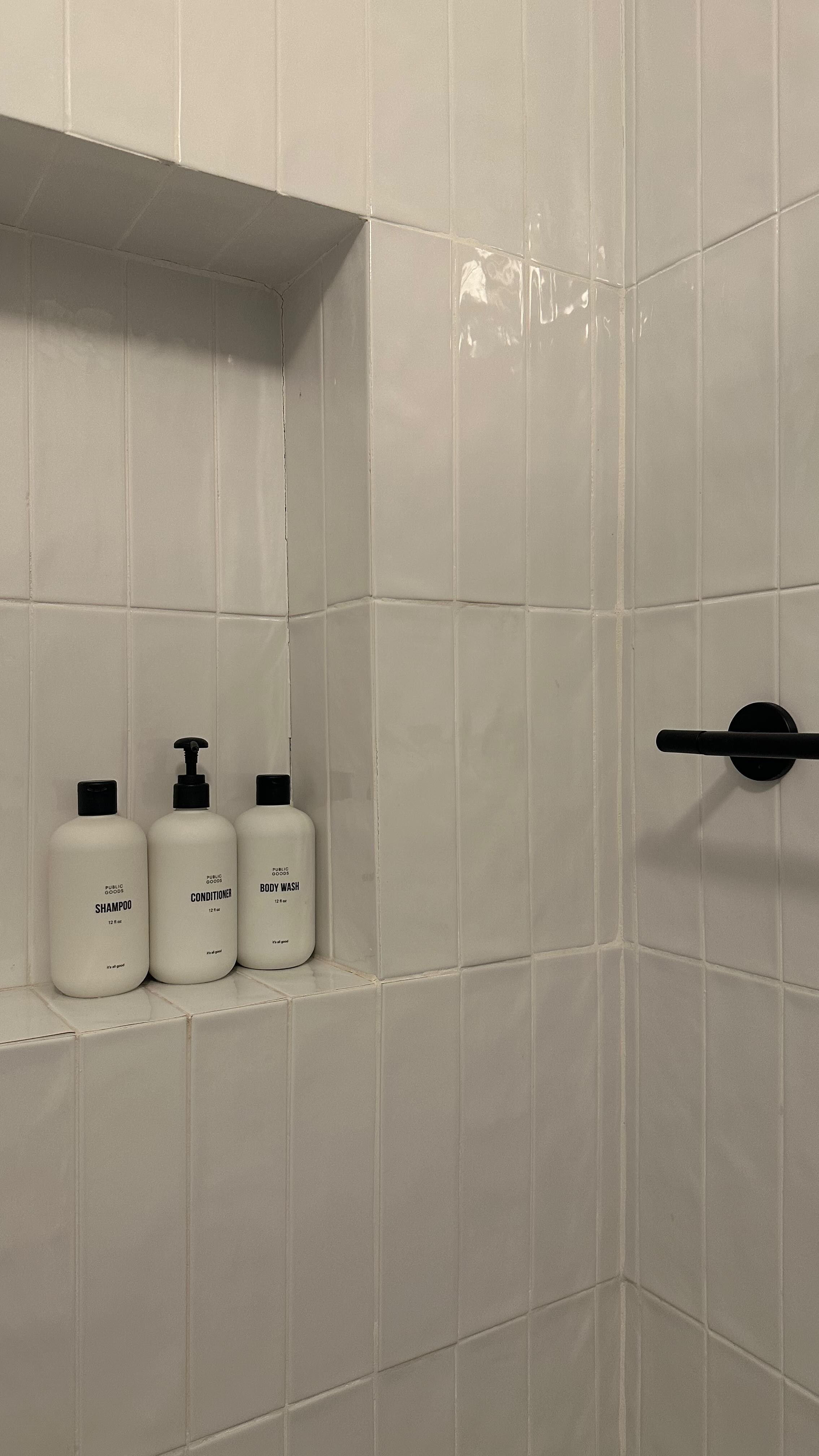I didn’t want schluter trim (metal trim along the edges of tile) and I didn’t want bullnose joining the edges of tile. I wanted the tile mitered. This being three years ago, my GC had always relied on trim to edge tile but was up for a challenge..
The result is the perfect mitered shower niche that I love. No fussy trim, no metal to add an unnecessary texture- just a clean, perfectly mitered tile edge to make this girl happy. 😃
#miterededge #tilemiter #showerniche #shanalutherinteriors #hudsonvalleyinteriordesign #bathroomdesign