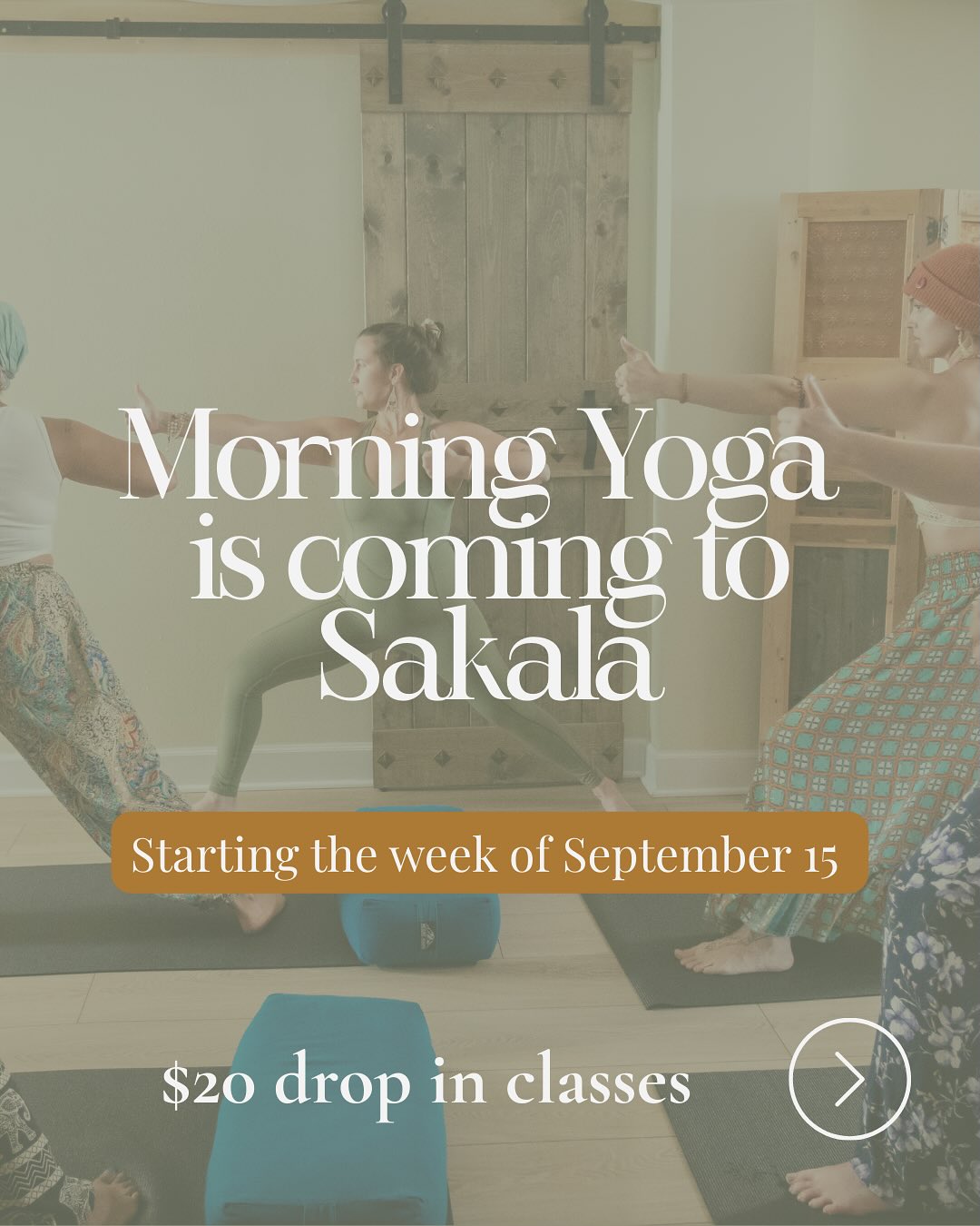 Morning Yoga is coming to Sakala! ✨
Starting the week of Sept 15, join us for 9 AM weekday classes (Tues–Fri) with teachers from @kintsugiyogaretreats & @seekyogacollective 🌿 Drop-in rate: $20.
Each class is a chance to breathe deeply, move with intention, and find ease in effort- whether you’re new to yoga or building on your practice.
TUESDAYS (starting Sept 16)
Vinyasa Flow with @brave.earth.yoga
WEDNESDAYS (starting Sept 17)
Himalayan Kriya Flow with @iamkattovar
THURSDAYS (starting Sept 18)
Journey Through Breath & Myth with @kintsugiritualretreats @kintsugiyogaretreats
FRIDAYS (starting Sept 19)
Vinyasa Yoga with @sams_milehighviews
Come flow, come be, come connect. 💫
We can’t wait to see you on the mat! 🧘
Click the events link in bio to view calendar & save your spot!
#yogaindenver #yogastudiodenver #denveryoga #denveryogacommunity #denveryogastudio #denveryogaevents #denveryogateacher #morningyogaflow #morningyoga #denvercommunity #kriyayoga #vinyasaflowyoga