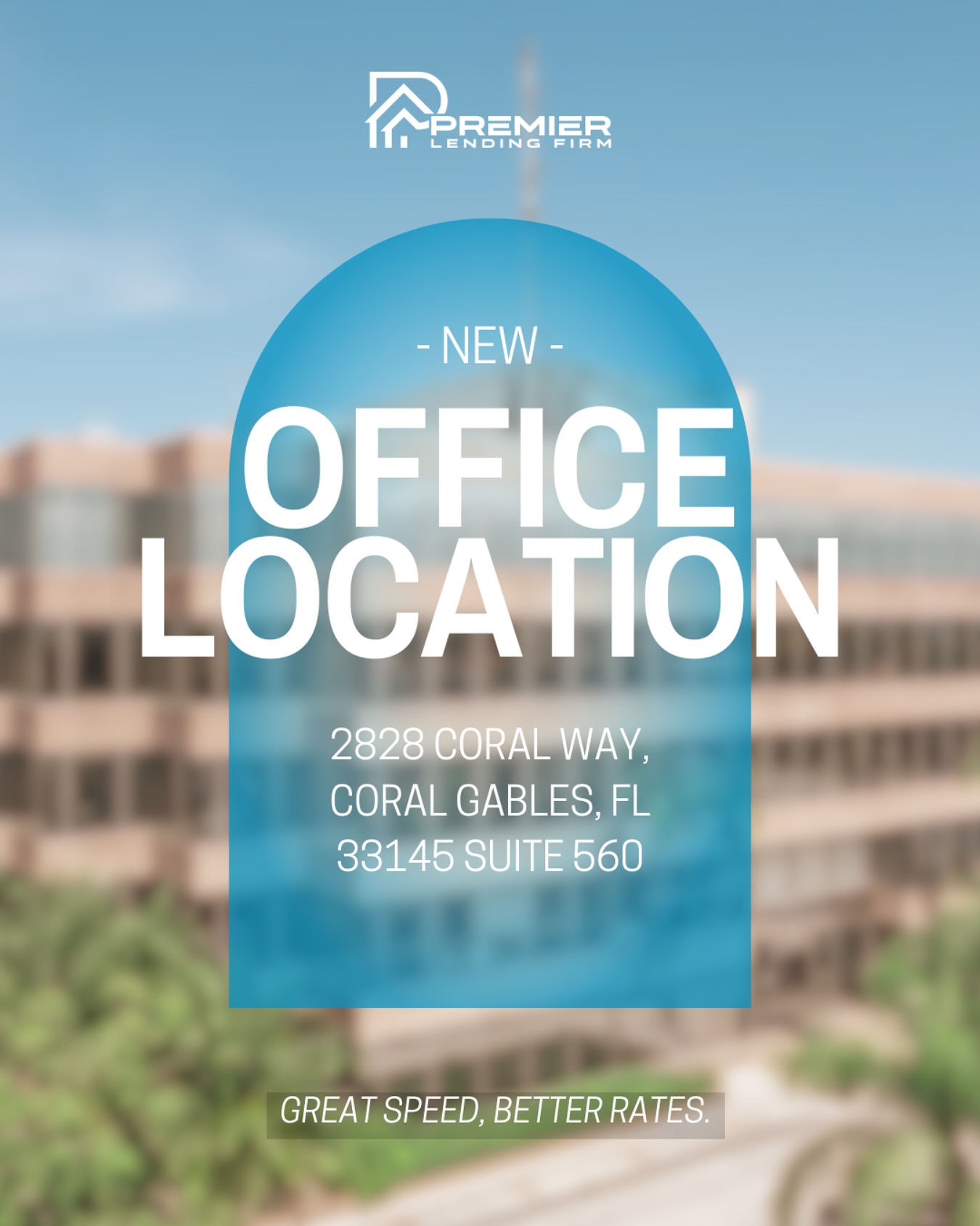 📍 We’ve moved! Excited to welcome you to our new Premier Lending office at 2828 Coral Way, Coral Gables, FL. Stop by and see us soon!
#premierlending #realestate #mortgage #mlo #miami #realtor