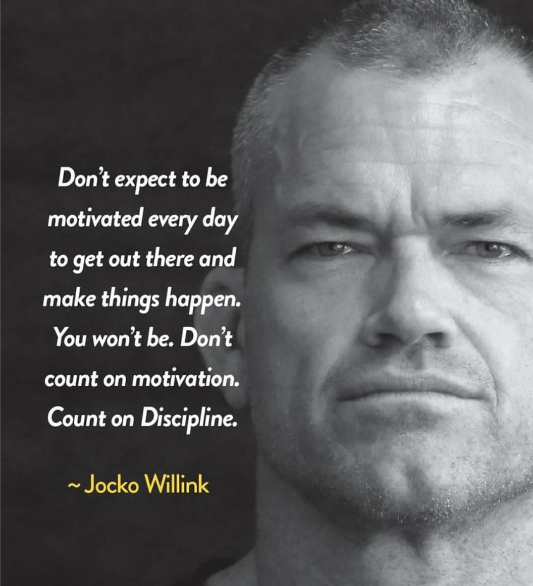 It’s easy to ‘get hyped’ for a short period of time. But change isn’t an overnight process. It’s a daily grind of changing one small thing at a time and repeating it until it becomes a habit, then moving on to the next small thing. There are certainly times of quick growth spurts but they are not as common as the grind. Get comfortable with the grind of daily discipline and then one day you’ll look up and discover you’ve been radically transformed!