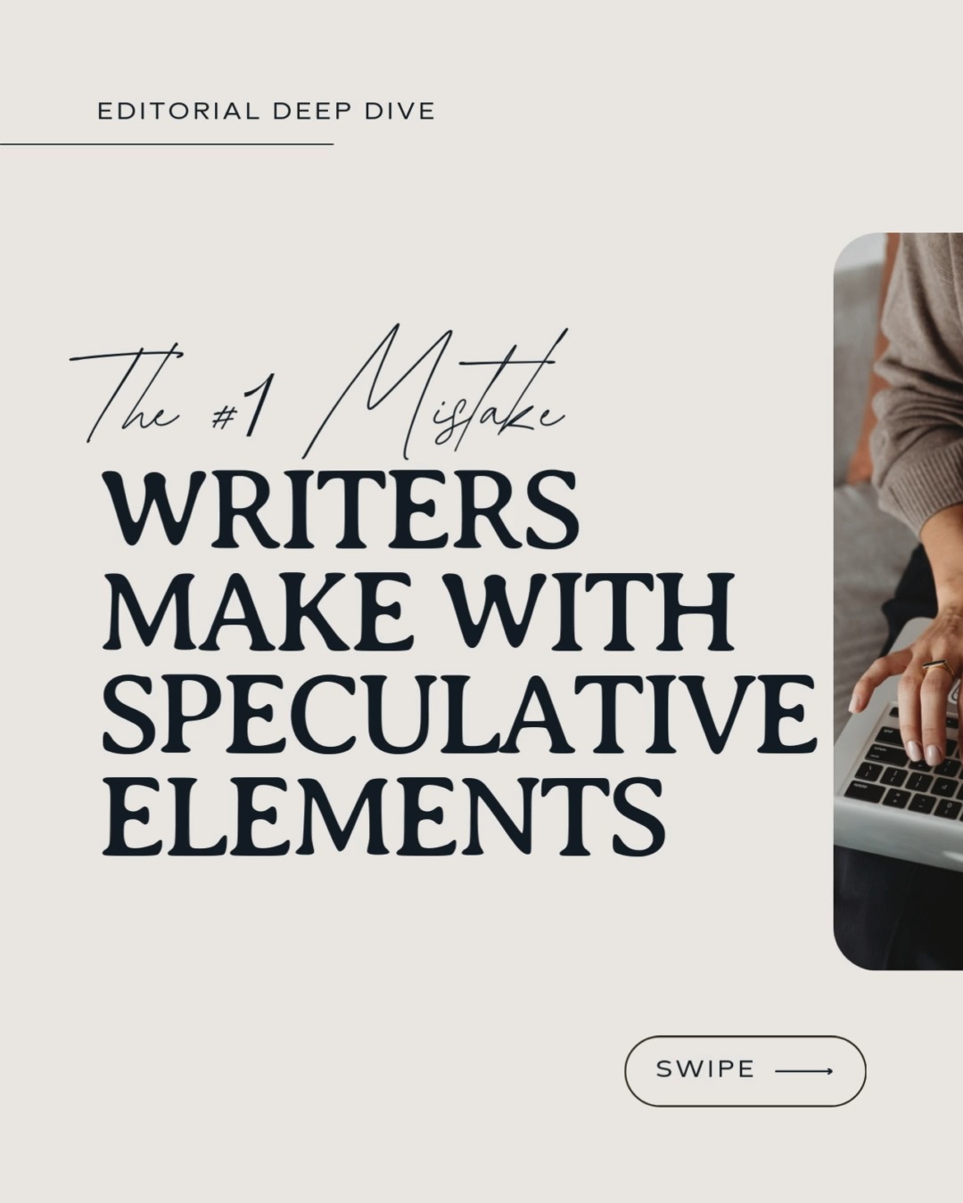 Are you making this mistake with your speculative story?
SAVE this post for later, and SHARE with your writing community here on IG!
👉 Too many writers lean on the “cool” supernatural element to carry the book. But if your premise isn’t strong on its own, the story collapses.
Your speculative twist should elevate the premise, not cover for it.
Swipe to learn how to avoid this trap—then read the full guide on strengthening your premise and hook.
Link in bio.
💡 Ready to make sure your speculative story actually hooks readers? Head to the blog now!
#SpeculativeFiction #AmWritingFiction #WritersOfInstagram #WritingCommunity #WriteTip #WritingTipsAndTricks #AmWritingSpeculative #FictionWritersLife #StoryCraft #WritersJourney #BookCoach #WritingAdvice #FictionWritingTips #IndieAuthors #AmWriting