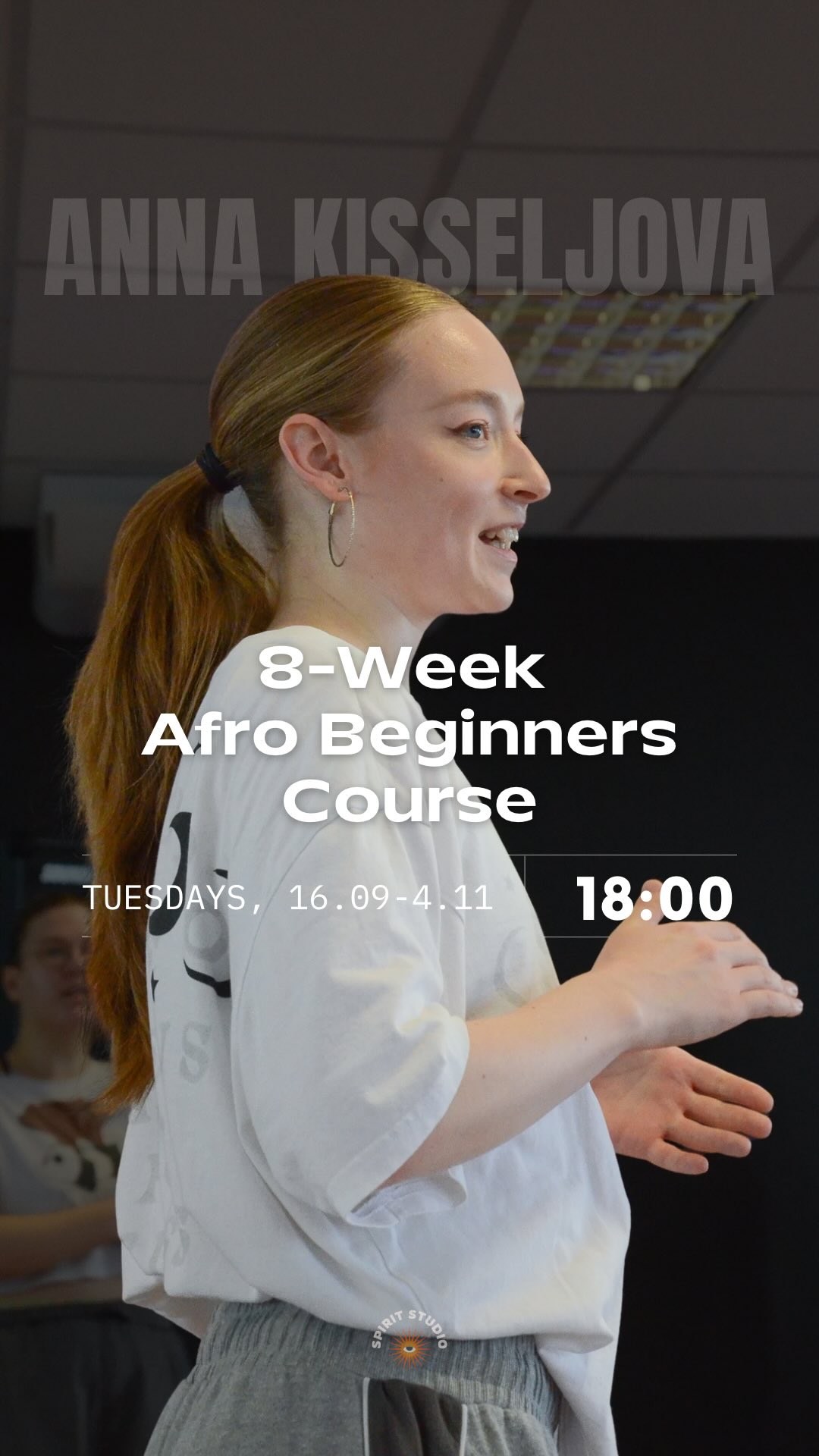 ๐ชAFRO BEGINNERS COURSE๐ช
Bringing African beats to heat up our dancers ๐คฉ
๐๏ธ Tuesdays 18-19, starting Sept 16th
โณ 8 week course
๐ฑ For complete beginners
๐ with @annakisseljova
๐ Spirit Studio, Liimi 1c, Tallinn
๐๏ธ 75โฌ for the 8-week course or drop in with class packs, also available ok Stebby
โ๏ธ Sign up at spiritstudio.ee
