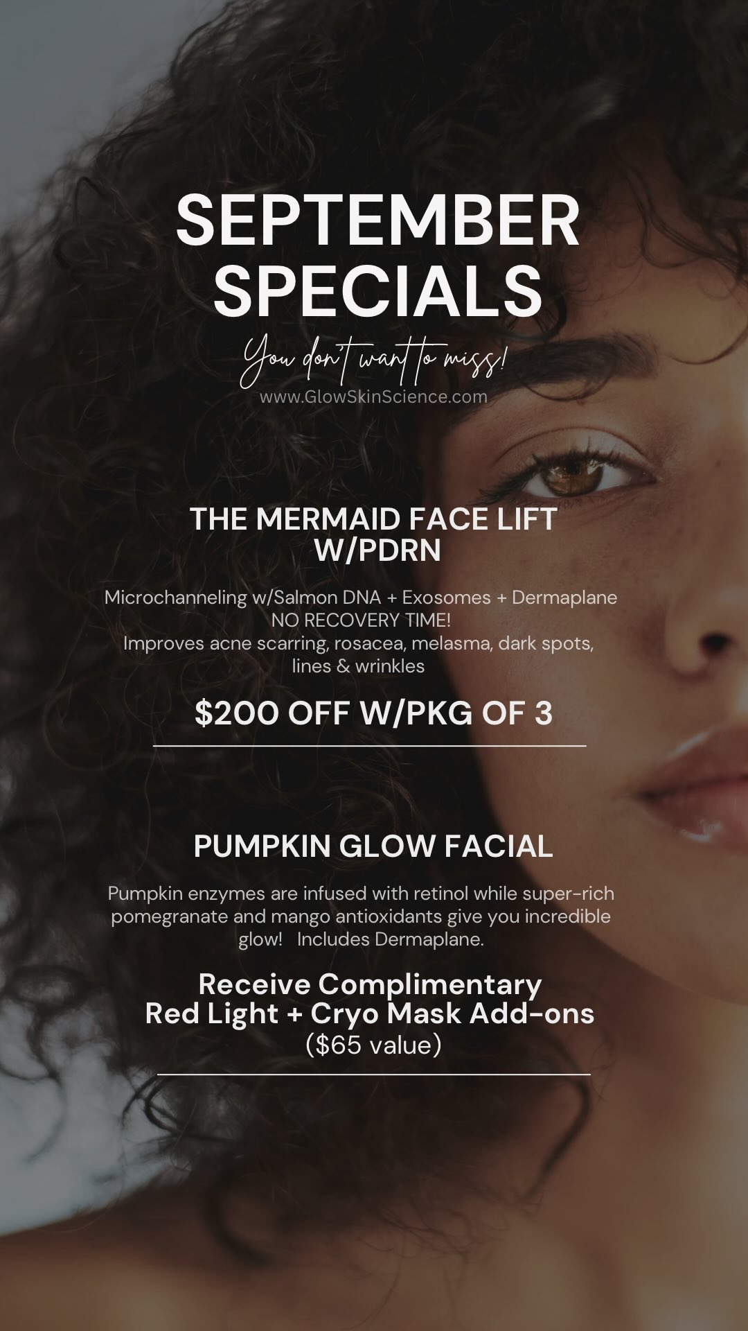 What is The Mermaid Facial?
PDRN stands for Polydeoxyribonucleotide, a compound derived from purified fragments of salmon DNA. It’s used in regenerative medicine and medical aesthetics because of its healing, anti-inflammatory, and skin-rejuvenating properties.
Why is everyone talking about it?:
✨ 1. Boosts Skin Healing & Repair
	•	PDRN stimulates fibroblasts (cells that build collagen and elastin), speeding up skin regeneration.
	•	It promotes wound healing, making it useful after microneedling, laser, or chemical peels.
✨ 2. Increases Collagen & Elasticity
	•	Encourages new collagen production, which improves firmness and reduces fine lines and wrinkles.
	•	Helps restore elasticity in sagging or aging skin.
✨ 3. Improves Hydration & Texture
	•	Enhances skin’s natural barrier and moisture retention.
	•	Smooths rough or textured skin over time.
✨ 4. Reduces Inflammation
	•	Has anti-inflammatory effects, which calm redness and irritation.
	•	Can be beneficial for sensitive or acne-prone skin.
✨ 5. Supports Anti-Aging & Scar Repair
	•	Used in treating acne scars, surgical scars, and stretch marks.
	•	Rejuvenates tired, dull, or sun-damaged skin.
👉🏼 Think of PDRN as a “cell regenerator” that helps your skin heal like it did when you were younger, making it firmer, plumper, and more radiant.
🌱 Exosomes
	•	Source: Stem-cell derived nanovesicles (messenger particles)
	•	Main Action: Cell-to-cell communication
	•	Benefits: Deliver growth factors, peptides, and RNA to skin cells to “reprogram” them for regeneration. Strong anti-inflammatory, boosts collagen and elastin, enhances skin repair and hydration.
	•	Best For: Advanced anti-aging, stubborn pigmentation, sensitive skin, inflammation, post-procedure recovery.
👉🏼👉🏼Schedule Now! (Links in Bio)
#SalmonDNA #mermaidfacial #themermaidfacial #salmonsperm #salmonspermfacial #acnetreatment #skintighteningtreatments #plasmafibroblast  #microneedling #microneedlingspecialist #seattleesthetician #everettesthetician #bothellesthetician #exosomefacial