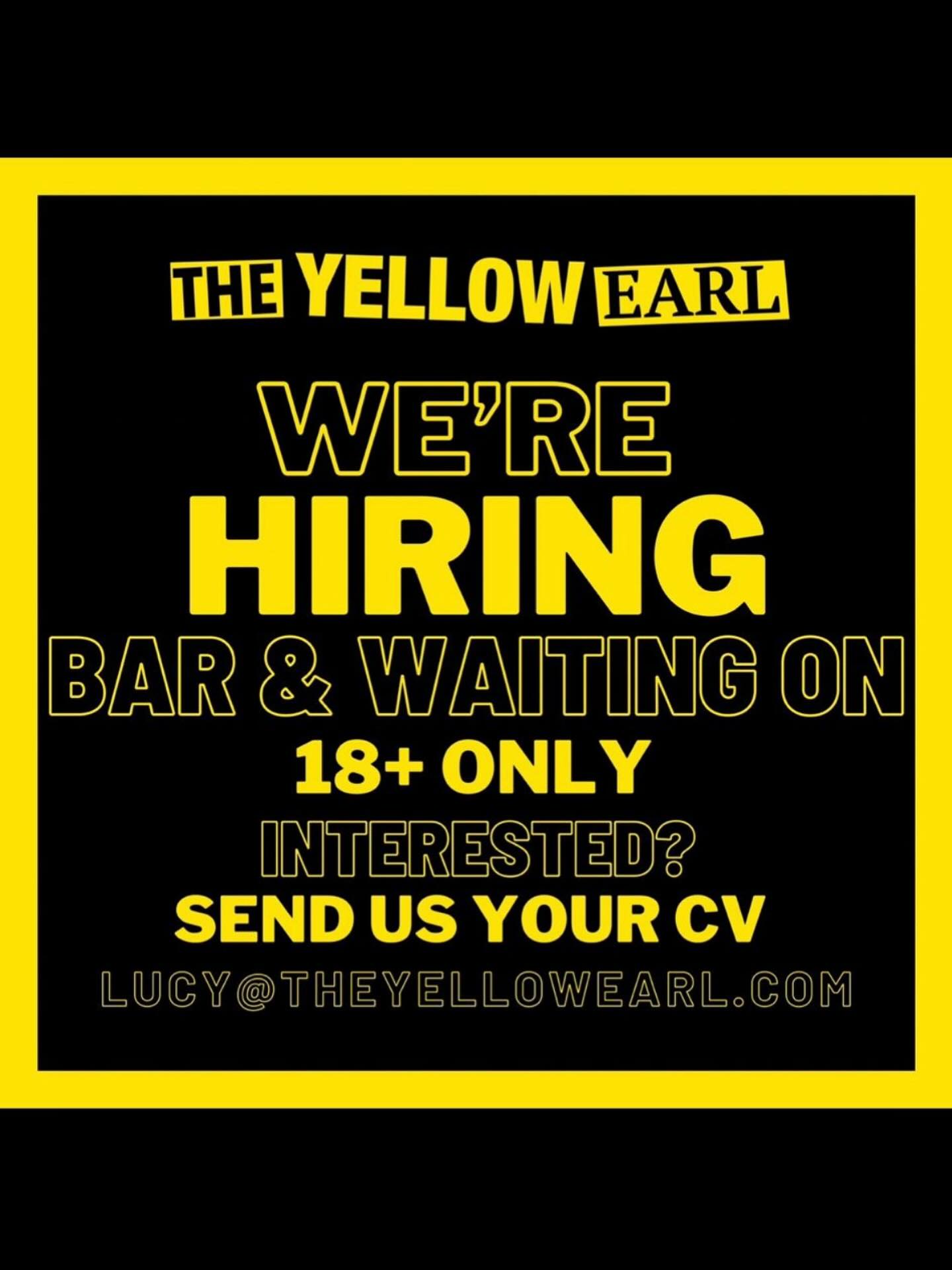 🍹 Bar Staff Wanted 🍹
We’re looking for friendly, reliable, and enthusiastic people to join our team!
Flexible shifts
Staff perks & discounts
No experience? No problem – we’ll train you!
Must be 18+
Weekends essential
Drop us a message if you’re interested!