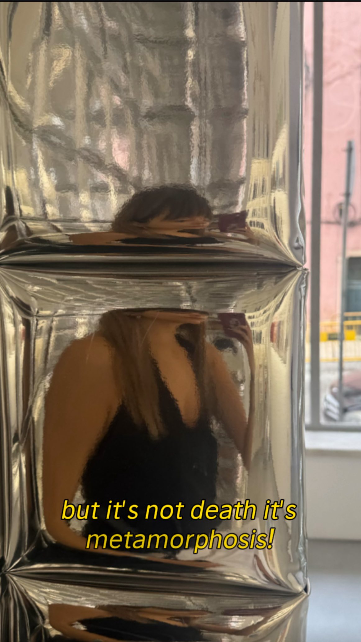 🦋 @drjoedispenza on discomfort and CHAOS: “it’s no death, it’s #metamorfosis !” | 🐛 undifferentiated biological material