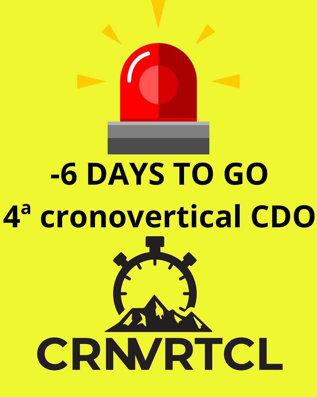 🚨Mancano 6 giorni alla 4ª edizione della CRONOVERTICAL CDO! 🤩
🏃🏻♀️Affrettatevi ad iscrivervi, solo fino alle 23.59 iscrizione Cronovertical CDO Fr.25.- ‼️
Walking invariata a Fr15.- 🤩
Iscrizione kidscross gratuita 😍
Cosa stai aspettando? Iscriviti ora! 🤩
@casadellottica_sa
@dynoptic
@lidlch
@farmaciasolduno.ch
@nikoneurope
@pissei @noe_gianetti #pissei
@performancesport
@giuliani_sa
@parisfalegnameria
@AMIfiduciaria
#countdown #oneweektogo #competition #summerfestival #4rdedition #vertical #run #runforlife #cronoverticalCDO #cronovertical #cdobikerun #ticino #locarnoregion #switzerland