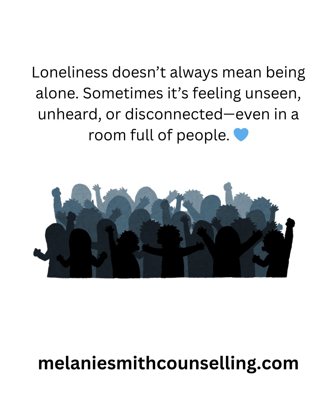 If you’ve been carrying the weight of loneliness, please know you’re not alone in this. Reaching out for support is a brave first step toward connection and healing.
Counselling can provide a safe space to share your feelings, explore your experiences, and build meaningful connections again.
✨ You deserve to feel supported, understood, and connected.
Learn more at melaniesmithcounselling.com
🌿
#Loneliness #MentalHealthAwareness #YouAreNotAlone #EmotionalWellbeing #CounsellingSupport #SelfCompassion #HealingJourney #Counsellor #MentalHealthMatters #ReachOut