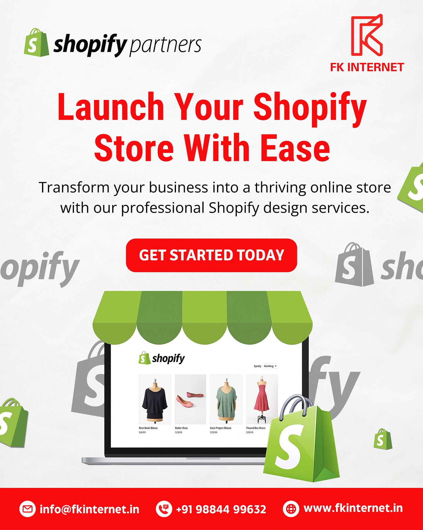 Ready to take your business online?
We design professional Shopify websites that are fast, mobile-friendly, and built to convert! 💻✨
From store setup to custom design, we make launching your Shopify store simple and stress-free.
Start your e-commerce journey today and grow your sales with ease. 📈
✅ Responsive Shopify design
✅ SEO-friendly structure
✅ Smooth checkout experience
✅ Tailored for your brand
👉 DM us Now!
#Shopify #ShopifyDesign #EcommerceWebsite #ShopifyExperts #ShopifyDeveloper #EcommerceBusiness #ShopifyStoreDesign #WebsiteDesign #OnlineStore #DigitalBusiness
#fkinternet