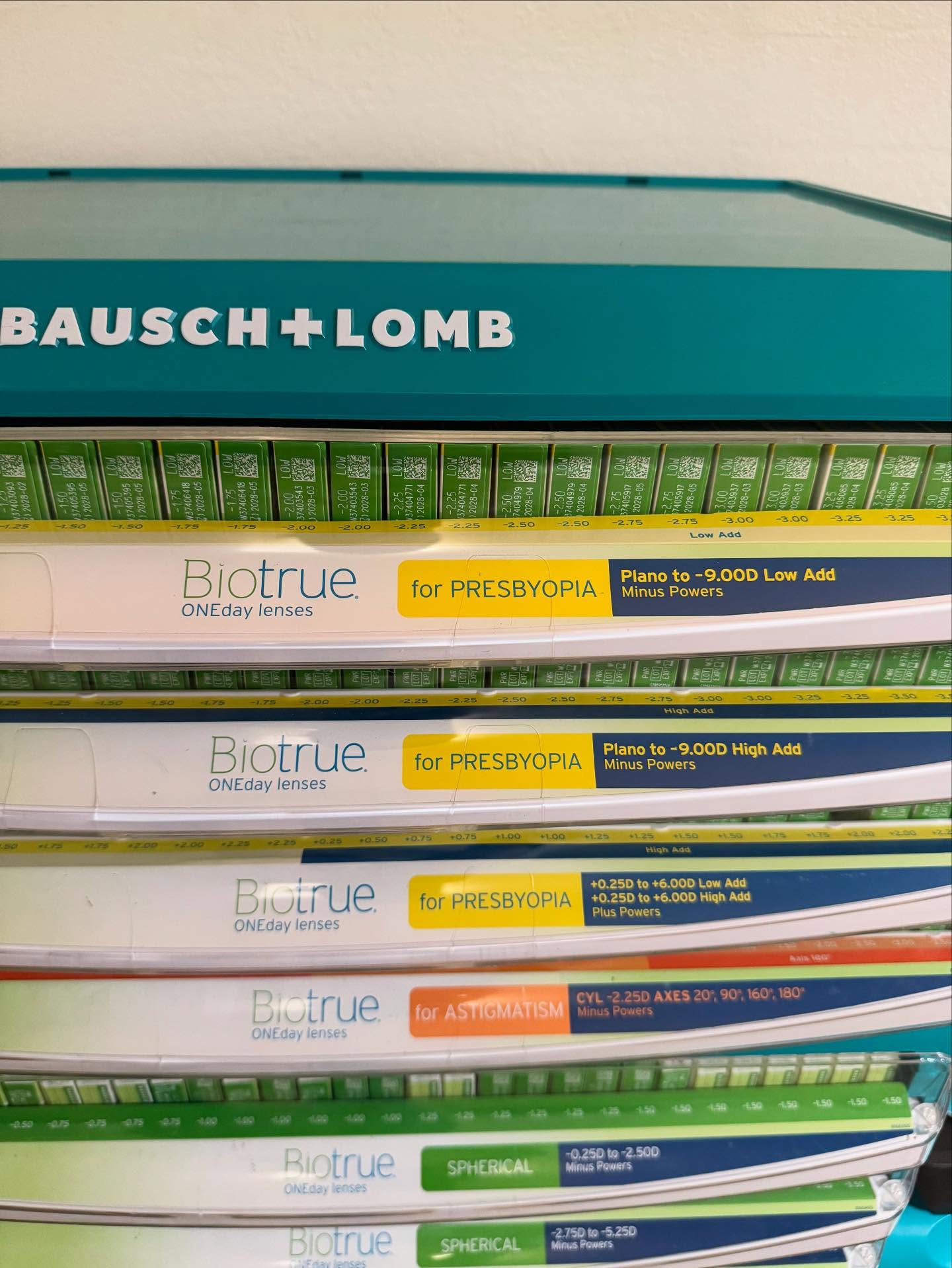 we have new cost effective daily multifocal contacts in stock. make your appointment today!!
