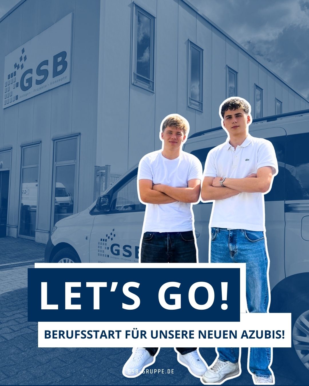 Let’s go! 🚀 Herzlich Willkommen im #TeamGSB, ihr Lieben! 💙
Lukas & Maze sind seit diesem Sommer unsere neuen Azubis. Wenn sie erst einmal ausgelernt sind, dann dürfen sie sich stolz Elektroniker für Betriebstechnik nennen ⚡🔧. Bis dahin bringen wir den beiden alles bei, was sie für diesen Job draufhaben müssen 💪 & freuen uns, sie auf diesem Weg begleiten zu dürfen 🤝
✨
Lukas, Maze: Toll, dass ihr bei uns seid! 🙌
Wir freuen uns auf eine spannende Zeit mit euch und sind richtig happy, dass ihr euch für die Ausbildung in diesem tollen Berufsfeld entschieden habt! ⚡
Du willst 2026 durchstarten? Dann schau einfach mal bei uns vorbei!
👉 gsb-gruppe.de/karriere
#gsbgruppe #energieneugedacht #karriere #azubis2025 #elektrotechnik #energietechnik