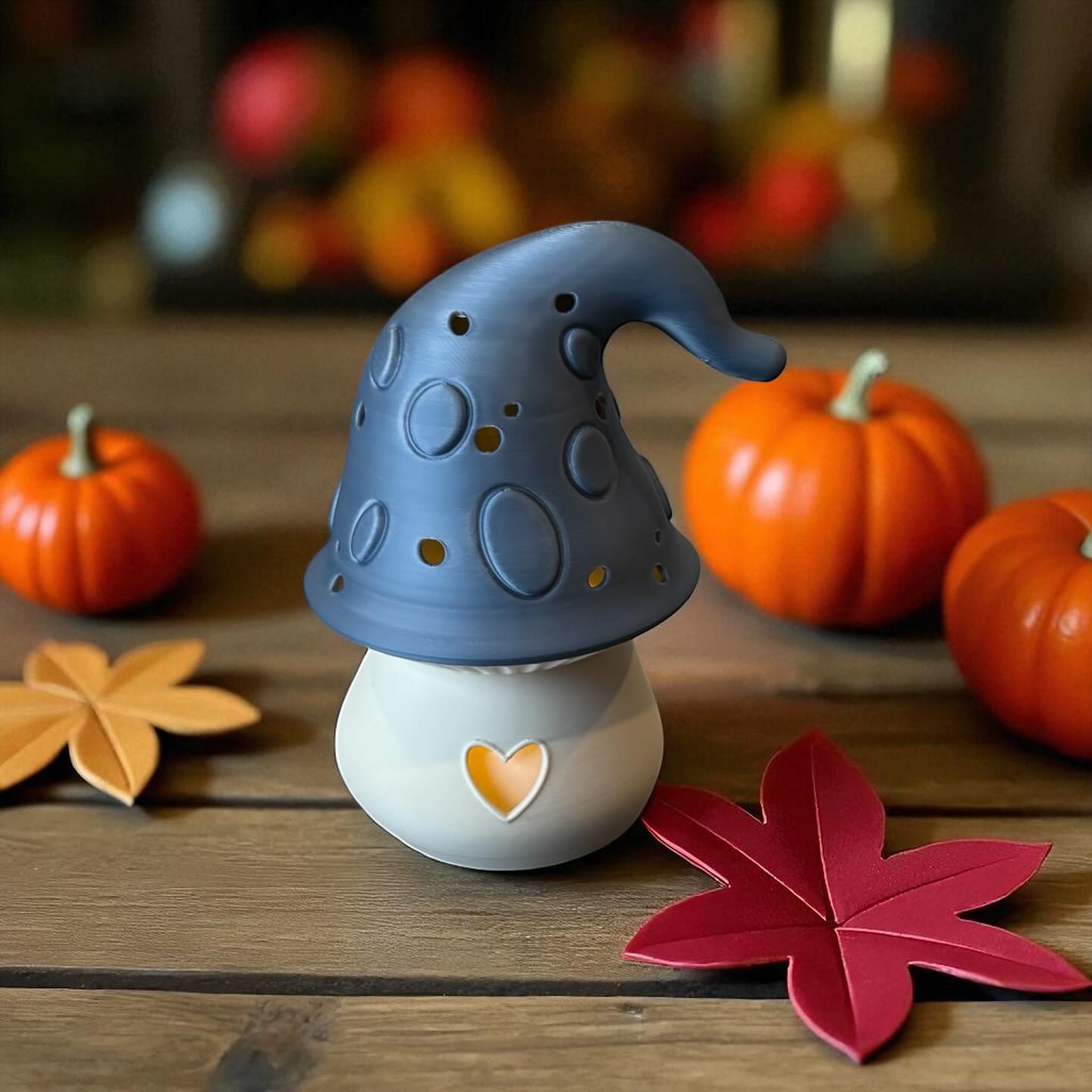 Der Märchenpilz findet nun auch einen Platz bei uns und vielleicht auch bald bei dir ? 🍄🟫🍄🍁🍂 #3d #deko #herbst #autmn #3dprint #fyp #kts