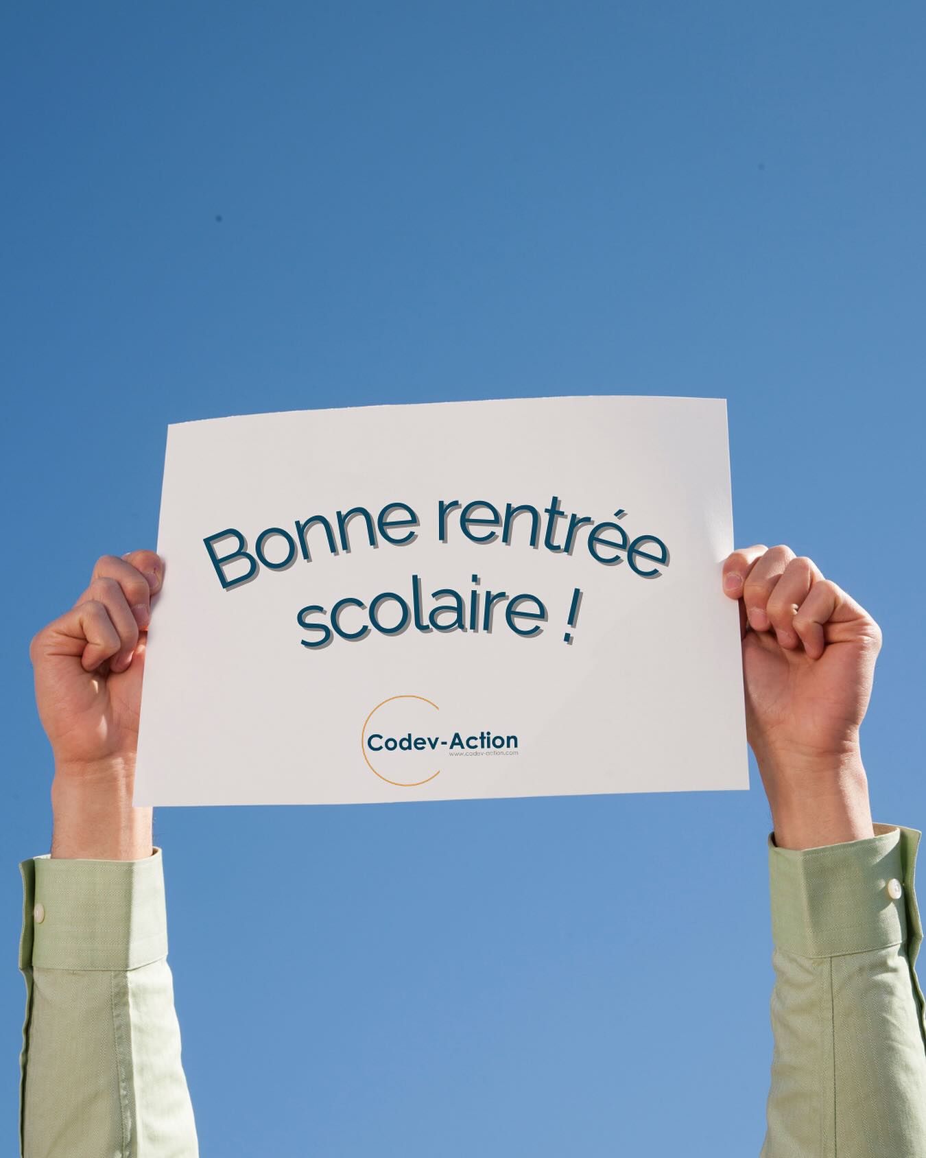 📚L’Équipe de Codev-Action vous souhaite une bonne rentrée scolaire ! ✨
#codevaction #equipederecherche #rentréescolaire #2025 #education