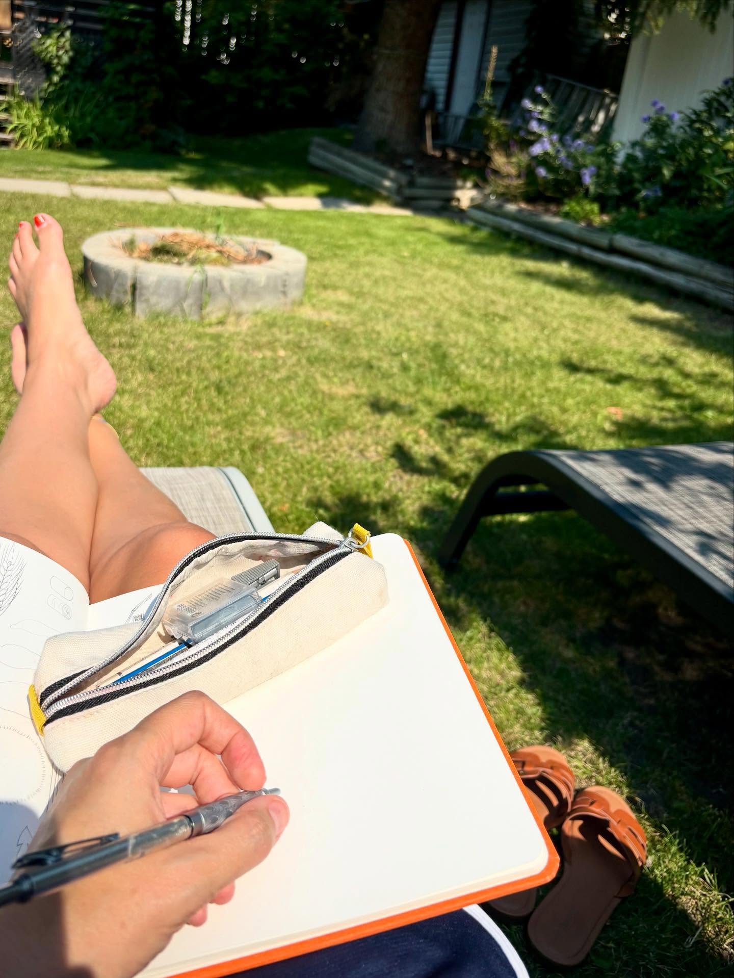 My studio for the day :)