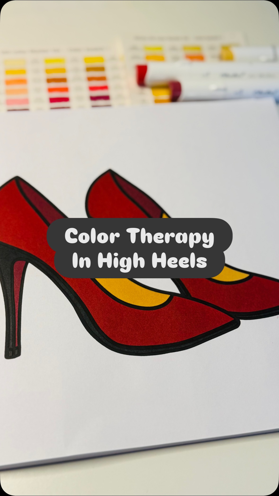 High heels, low stress 👠✨ Tonight’s therapy = coloring stilettos instead of actually wearing them. Zero blisters, all the glam. 🔥
Wanna color along with me? Grab my Let’s Celebrate coloring book on Amazon and let’s vibe together! 🎨📖
🇨🇿 Podpatky bez stresu 👠✨ Dnešní terapie = vybarvit si jehly místo toho, abych je fakt obula. Nula puchýřů, ale glamouru na rozdávání. 🔥
Chcete omalovávat se mnou? Kupte si moji omalovánku Let’s Celebrate na Amazonu nebo na mém webu a pojďme tvořit spolu! Posílám přes Zásilkovnu!🎨📖
#coloringvibes #omalovanky #heelsmood #coloringtherapy #asmrvideos