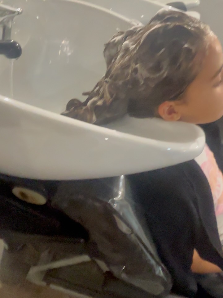 Transformation cheveux boucles #dalonafroperpignan #coupetransformation #perpignan