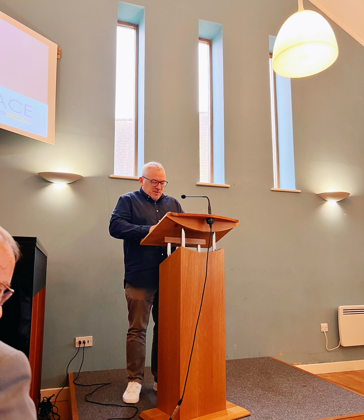 Blessed to have Richard from International mission to Jewish People with us on Sunday and hearing about the great work they’ve been up to!