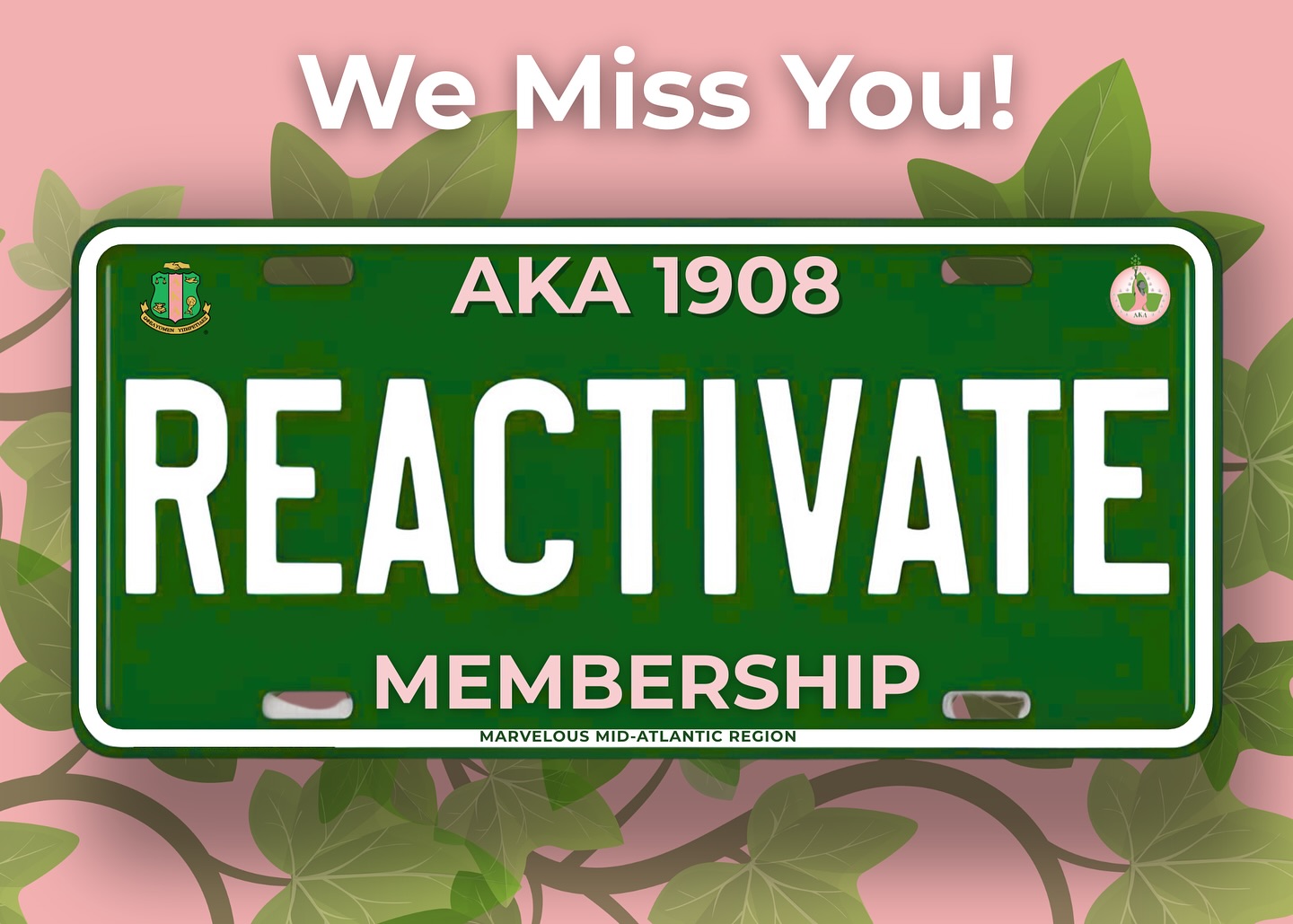 A new season is here and with it comes the perfect opportunity to reignite your purpose and reconnect with your sisters. As we step into fall, let’s embrace growth, gratitude, and greater impact together.
Thinking about reactivating your membership? 💕 There’s no better time than now. We miss you, Soror and your Lambda Upsilon Omega sisters are ready to welcome you back with love and open arms.
Let’s make this season one of unity, service, and soaring higher as one. 💚
#AKA1908 #ReactivateWithAKA #soaringwithaka