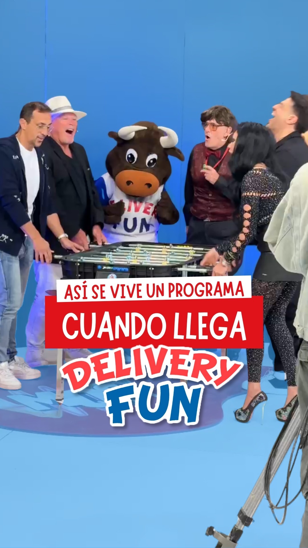📺 ¡Delivery Fun en la tele!
Este domingo volvimos a sumar alegría, juego y personajes al programa de Más que sin vergüenzas! 💥 @masquesinverguenzas 🎉
⚽ Llevamos metegol para los invitados…
🙌 ¡Y esta vez se sumaron Messi y Thorus para hacerla completa!
👉 Miranos todos los domingos a las 00:00 por Canal 9
#deliveryfun #tv #metegol #masquesinverguenzas #canal9 #messi #thorus #eventos #diversion #programadetv