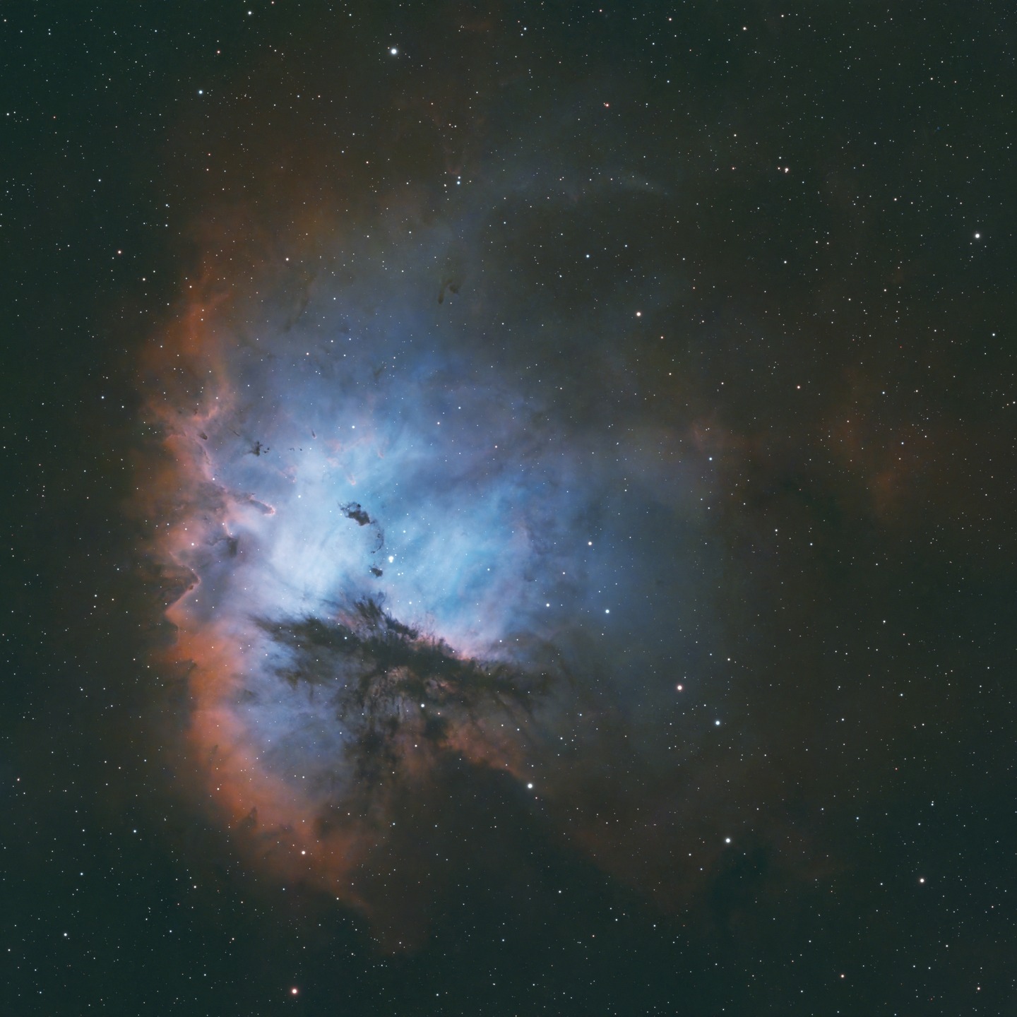 NGC281 Pacman Nebula 3 hours integration last night... #astrophotography