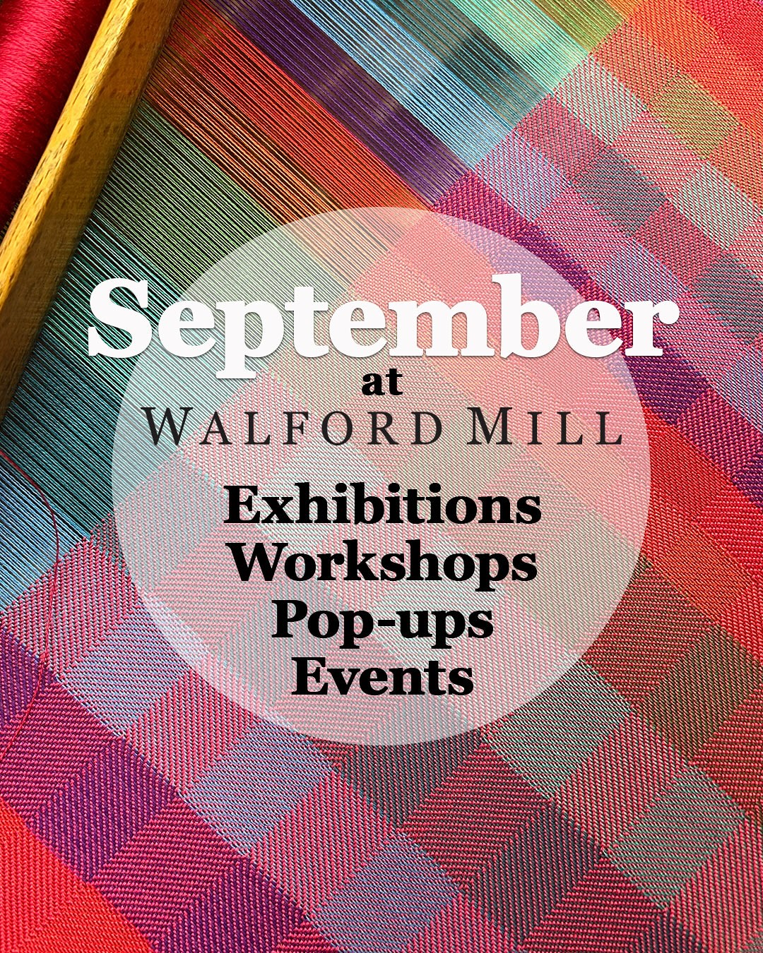🍁 Hello September! 🍂
There’s lots going on at Walford Mill this month, not only can you browse and buy the work of all our wonderful resident artists and visit the best cafe in Wimborne, but there’s also exhibitions, pop-ups, workshops, courses and events to get your autumn off to a great start.
Book your spot at a workshop this month to learn botanical plaster casting, pressed flowers, stencilling, silver clay, willow weaving or papercutting (details of how to book on our website)
There’s two exhibitions this month - a Tiggy Rawling second retrospective The Indian Influences runs from 3rd to 14th Sept following from the fantastic response to the first retrospective last October. Expect quilts, textiles, embroidery and appliqué influenced by her travels in India.
From 17th -28th Sept discover our ‘Joy as an Act of Resistance exhibition created by students of AUB and BU working with collage artist Sarah Redmond Fareham and Faith and Reflection University lead Ruth Wells for our outreach project this year. Expect mixed media collage and some inspirational and thought provoking artwork.
We have two artists exhibiting and selling in our pop up area this month - painter Sophie Killic and illustrator Barry Grayson. There’s dates free so get in touch to book the pop up
It’s Dorset Heritage Week w/c 15th Sept and we have a talk planned about the history of Walford Mill
Our popular courtyard craft market will be in the courtyard on Saturday 13th September giving you even more crafts to browse
Our resident makers:
@seaparrott
@wendynuttjewellery
@delicious.jewellery
@debbykirbysilk
@march_pottery
@flutterbiesden
@ali.woodgate.artist
@carolinesoer
@atthepatch
@jacquifairweatherceramics
@kyleighspapercuts
@coastal_finds_unlimited
@creativechameleon.biz
And a trip to the mill wouldn’t be complete without a delicious lunch or cake and a cuppa at the wonderful @littlepickleatthemill
Opening hours Walford Mill
Wednesday - Saturday 10am-5pm
Sunday 11am - 4pm
Free entry, wheelchair friendly and dogs welcome!
#walfordmill #whatsondorset #whatsonwimborne @wimbornebid #wimborne #craftdorset #dorsetart