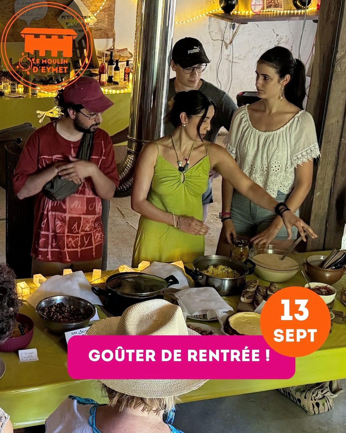 Goûter de rentrée ! Retrouvons nous samedi de 15h à 18h.
Vous pourrez assister au tirage de la tombola : des produits de nos producteurs sont à gagner !