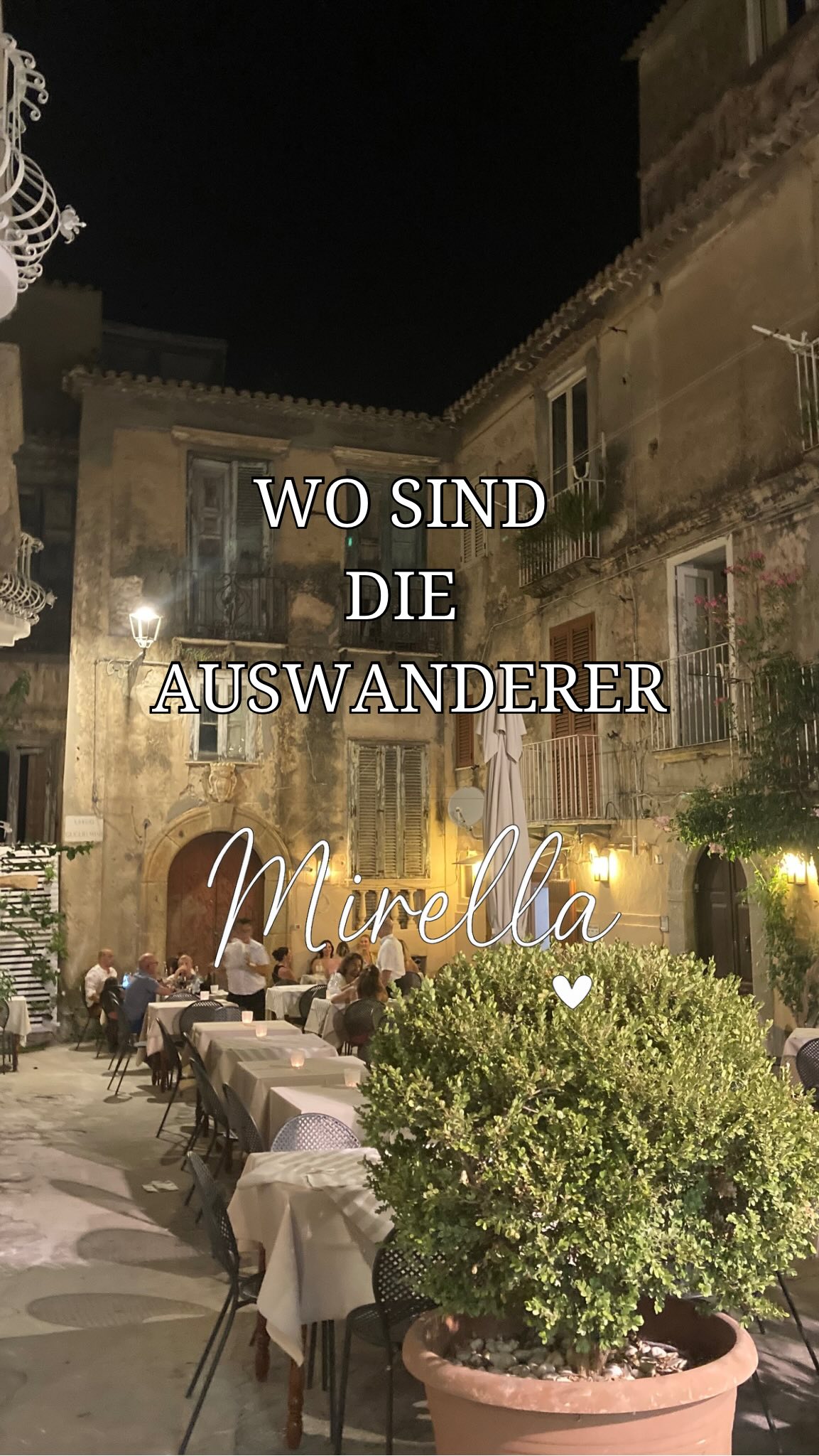 Wo sind alle Auswanderer?
Oder die, die davon träumen?
Egal, ob du schon ausgewandert bist, mitten in den Vorbereitungen steckst oder einfach davon träumst:
Lass es mich wissen,
wohin zieht es dich?
Oder hast du es schon gewagt?
Ich freue mich auf eure Geschichten in den Kommentaren! 💬
#Auswandern #Neuanfang #Traumleben #MutzurVeränderung #LebenimAusland #ItalienLiebe #ladolcevita