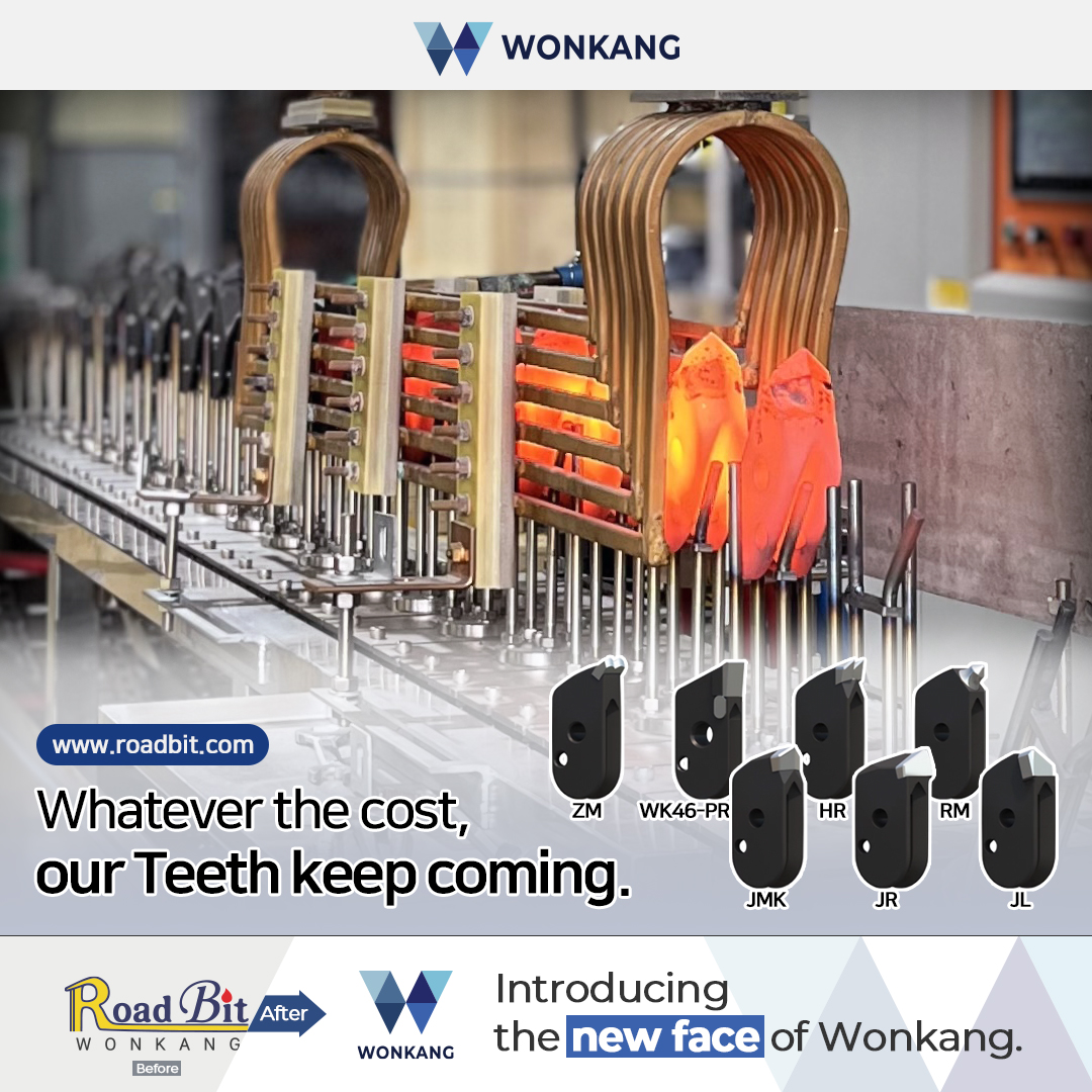 Whatever the cost, our Teeth keep coming.
www.roadbit.com
#Diaphragmwall #Slurrywall #trenchcutter #BC30 #BC32 #BC35 #BC40 #cutterteeth #gearbox #mudpump #korea #wonkang #roadbit #cuttingwheel #BCF10 #BCF9 #spareparts #Mechanicalseals #Damper #Gearing #Complete #Assembly #roadheader #pick #tunneling #1500mm #bearing