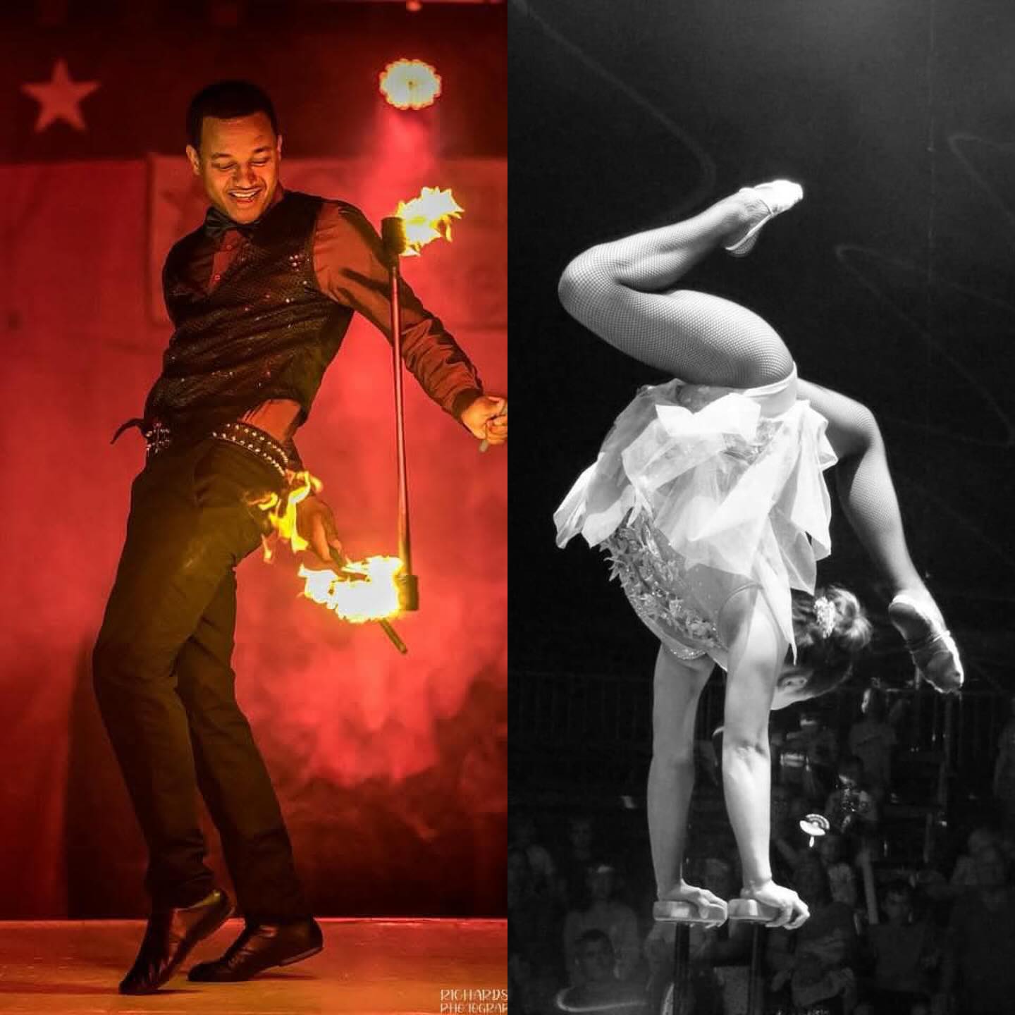 M I N E H E A D 😍 👀👉 Keep reading to get £5 TICKETS!!! As our artists take a few well earned days off we would like to introduce you to our September guest artists!
Seasoned artists Gizem and Sabina will be joining us in the Tequila Circus big top from Friday 5th September, just in time to catch our last weekend of shows here in #Minehead 🤩🤸♀️🎪Together they add a whole new dynamic to the show and bringing a combination of FOUR NEW ACTS! 😲
Now for the good part!
We would love to share these amazing acts with you and say a huge thank you to everyone who has supported us over the summer. So, if you have already been to see the show and would like to help us go out with a bang by coming back and welcoming these two talents to the big top, bring your old tickets with you to the circus tent and you can watch the show from Any Seat for just £5!*
Oh and this is your last chance to get your hands on our souvenir programs for Minehead Middle School. We have been absolutely overwhelmed by the amount raised so far and will be announcing the full total in another post so stay tuned!
👀Showtimes this week 👀😍✨🎪
FRIDAY 5th September ~ 6PM ONLY
SATURDAY 6th September ~ 3PM & 6PM
SUNDAY 7th September ~ 2PM ONLY
🍿✨🎪✨🍿✨🎪✨🍿
*This offer is only available at the Tequila Circus big top at the 20 Acre Car Boot Minehead. The number of people admitted for £5 reflects the amount of people on the original booking. Additional tickets will reflect the prices on the day.