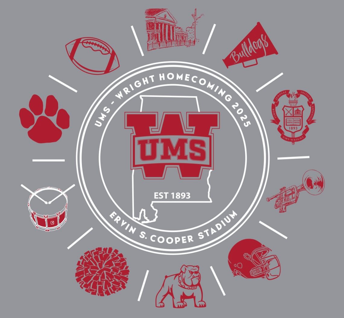 Homecoming T-shirts are available for purchase on the PTA website now through September 16! 🐾🏈 www.ums-wrightpta.org