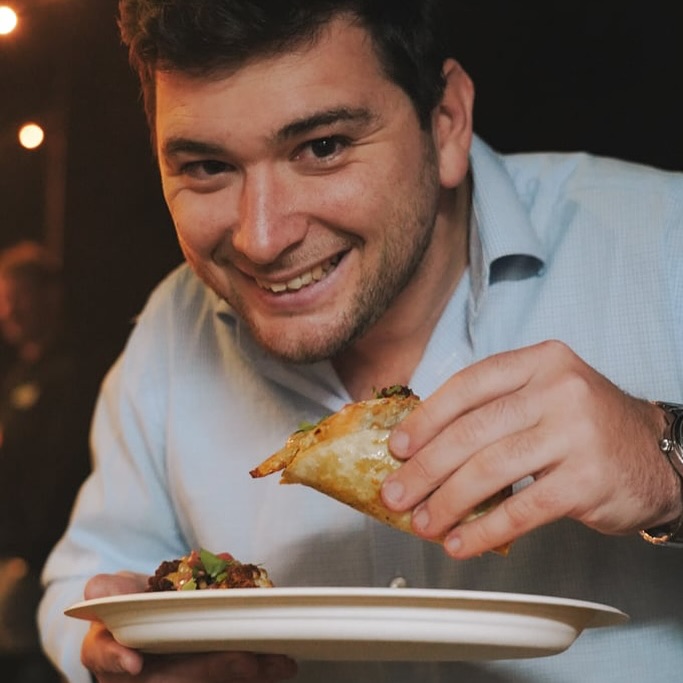 Smiling is a reflex reaction when tacos are involved. Happy Monday!!