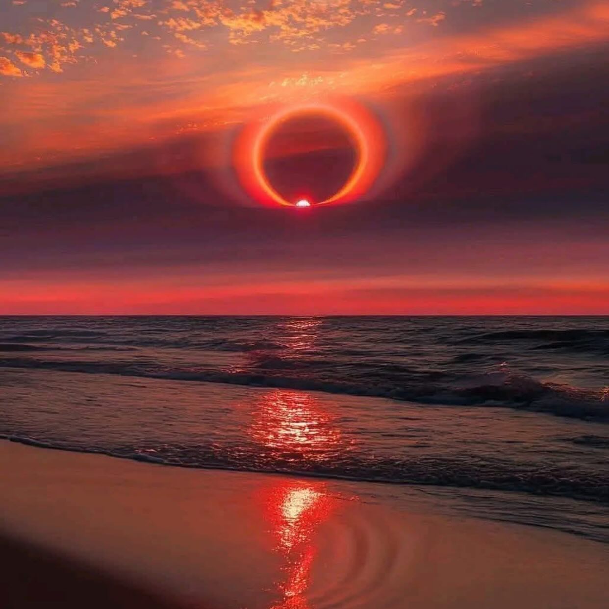 Extremely rare solar halo captured during sunrise... courtesy George Foster
#pensacola #pensacolasmallbusiness #supportlocalbusiness850 #850 #thingstodopensacola #gulfbreeze #destin #thingstododestin #movingtonwfl #movingtopensacola #movingtodestin #fortwaltonbeach #navarre #buyingnwfl #sellingnwfl #thingstodonavarre#navarresmallbusiness #fortwaltonsmallbusiness #floribama #gulfcoast #emeraldcoast #allthingsemeraldcoast