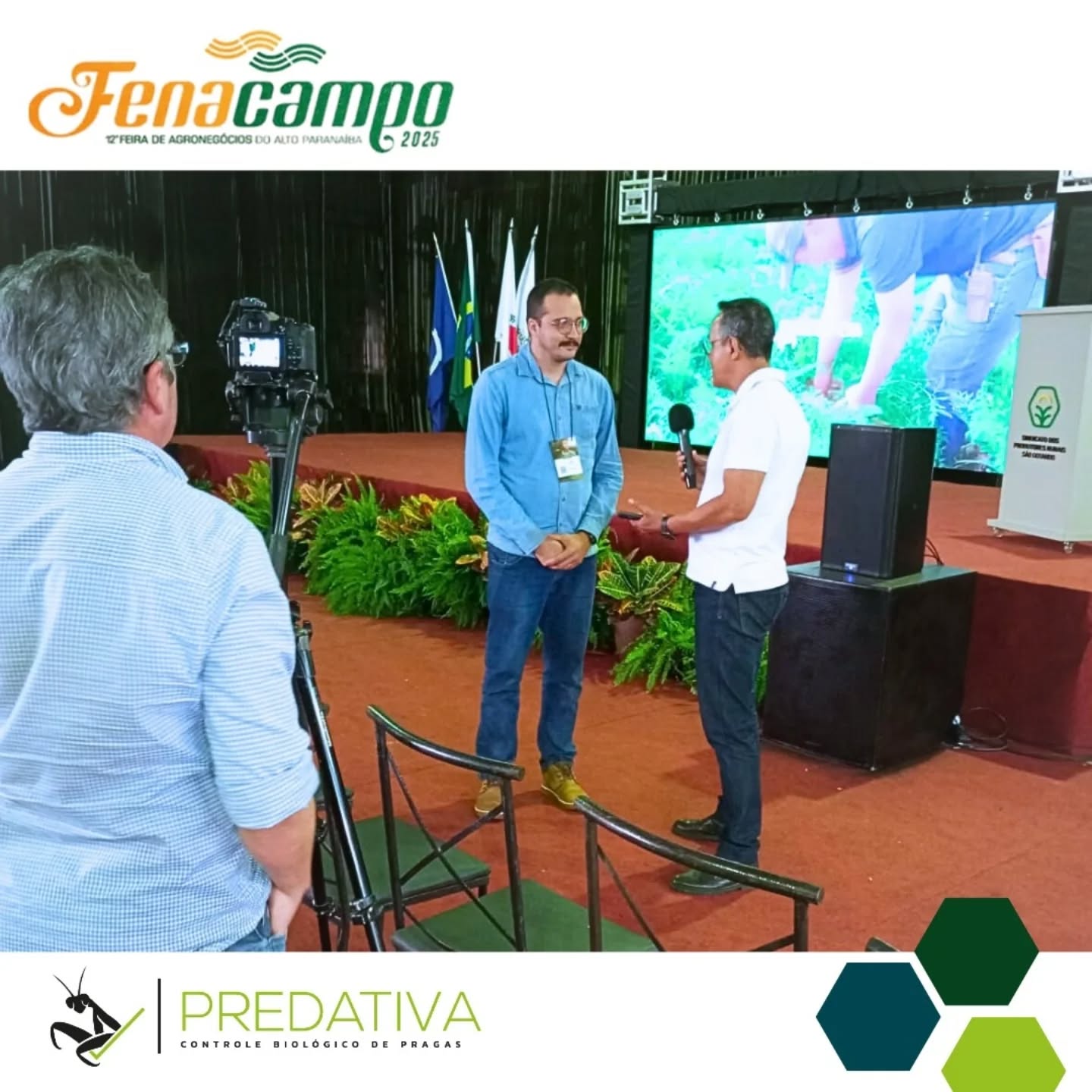 De 27 a 29 de agosto aconteceu em São Gotardo (MG) a 12ª edição da Fenacampo, a tradicional feira de agronegócios do Alto Paranaíba.
Bruno Alves Mundim, engenheiro agrônomo da Predativa, participou do evento a convite do @sistemafaemg. Ele falou sobre o ecossistema @patosvalley e a participação dos jovens no âmbito do empreendedorismo e da inovação, e mostrou o potencial inovador da solução tecnológica desenvolvida pela Predativa para o agronegócio da região e do país.
#fenacampo #fenacampo2025 #predativa