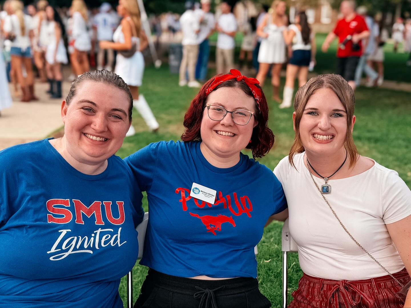 We had so much fun on the boulevard yesterday! Go Mustangs!