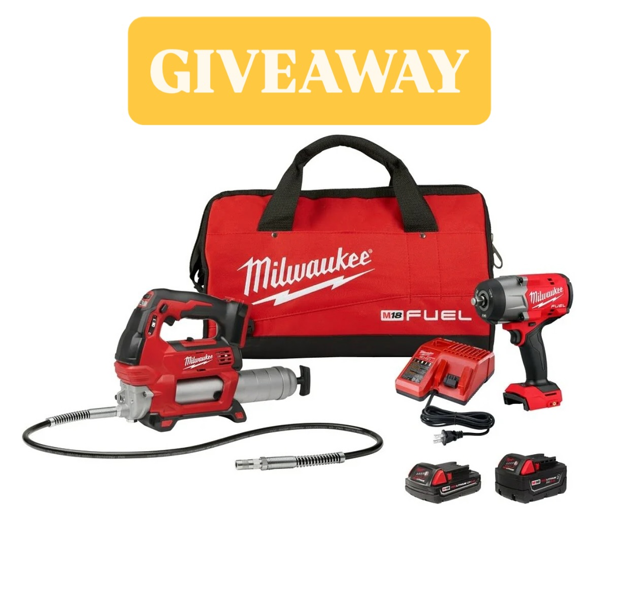 🎉 GIVEAWAY! 🎉
We’re giving away a Milwaukee Impact + Grease Gun Kit to say thanks for all the support!
👉 How to enter:
• Like this post
• Follow Prime Habitat Management
• Tag 2 friends in the comments
Want an extra shot at winning? Share this post to your story and tag us for a bonus entry!
Winner will be picked on 10/1 and announced right here on our page.
Good luck everyone, and thanks for following along as we grow Prime Habitat Management!
⸻
⚠️ Important: We will NEVER ask for personal info, credit card numbers, or send you a “special link” to claim your prize. If you win, we’ll announce it on this page only. Stay safe!
