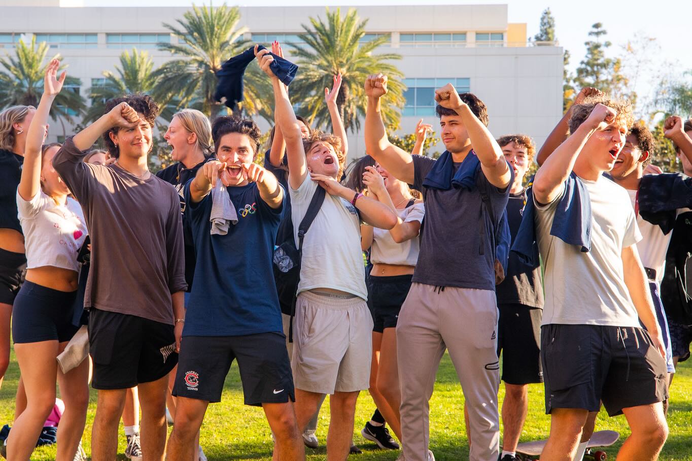 Who will take home the trophy? Find out this week.
Check @chapmangreekweek for the daily schedule.