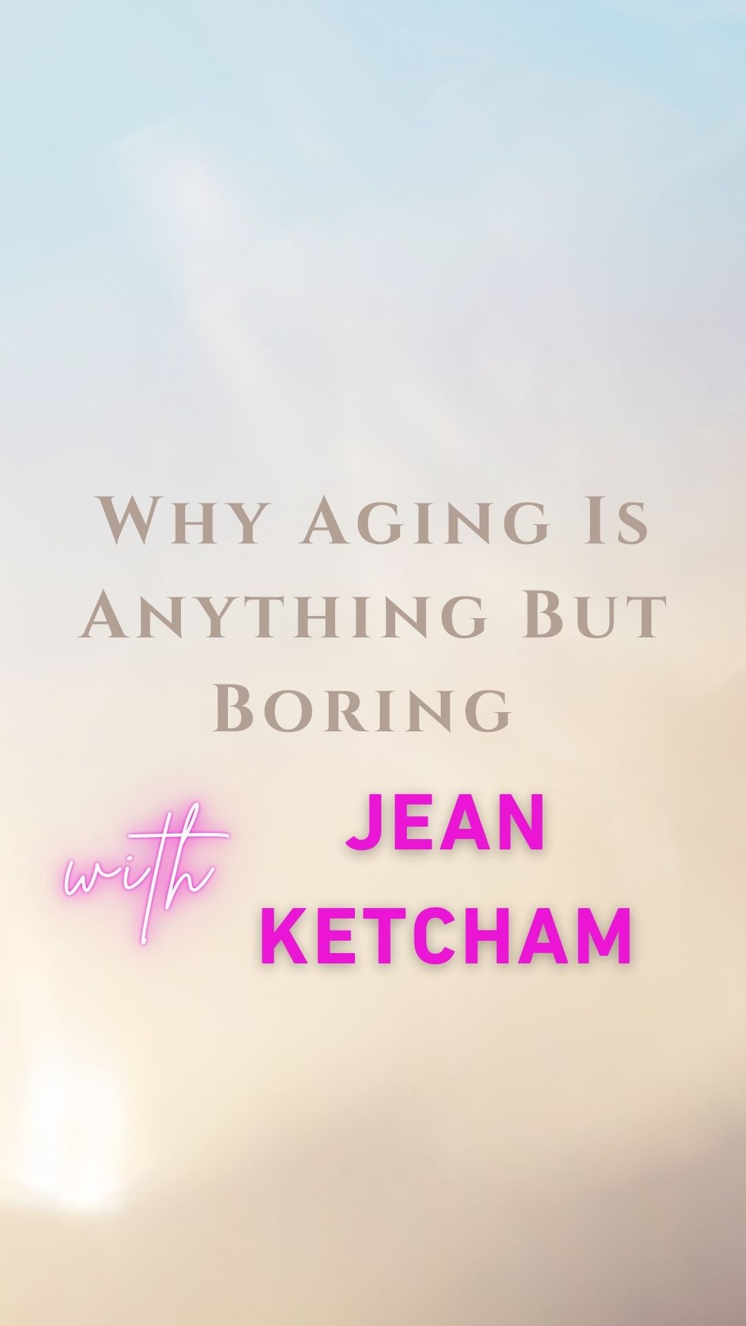 At 85, Jean Ketcham is still breaking rules and sparking conversations that most of us tiptoe around. 💥 From skydiving and rhinestone boots to caregiving and yes, even vibrators, Jean reminds us that aging isn’t about the body, it’s about the soul. @jeanwithagingbutdangerous
This episode is a love letter to living boldly, finding joy in the unexpected, and refusing to let age define our spirit.
🎧 Listen now on the willGather Podcast ✨