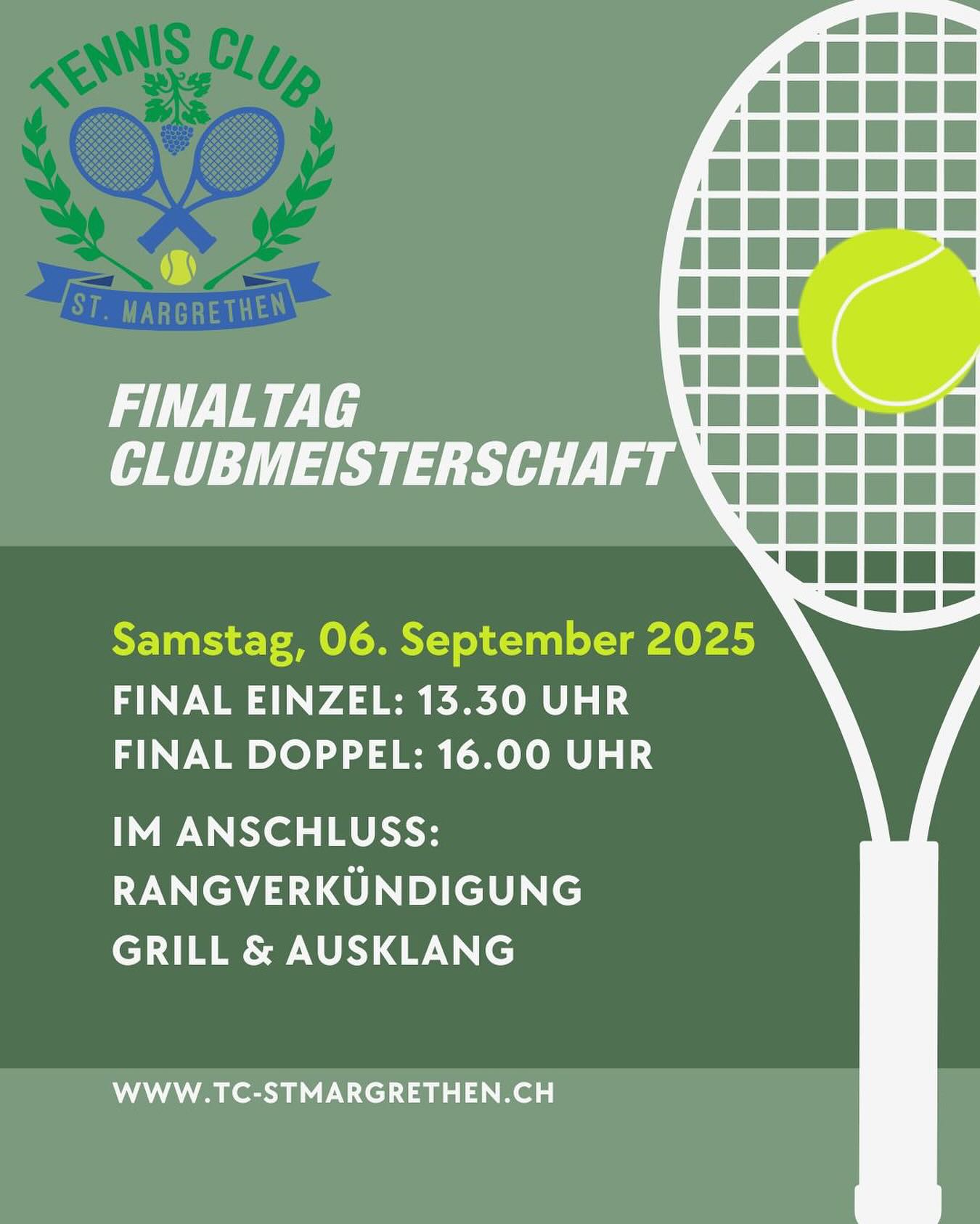 #final #clubmeisterschaft #tc #stmargrethen