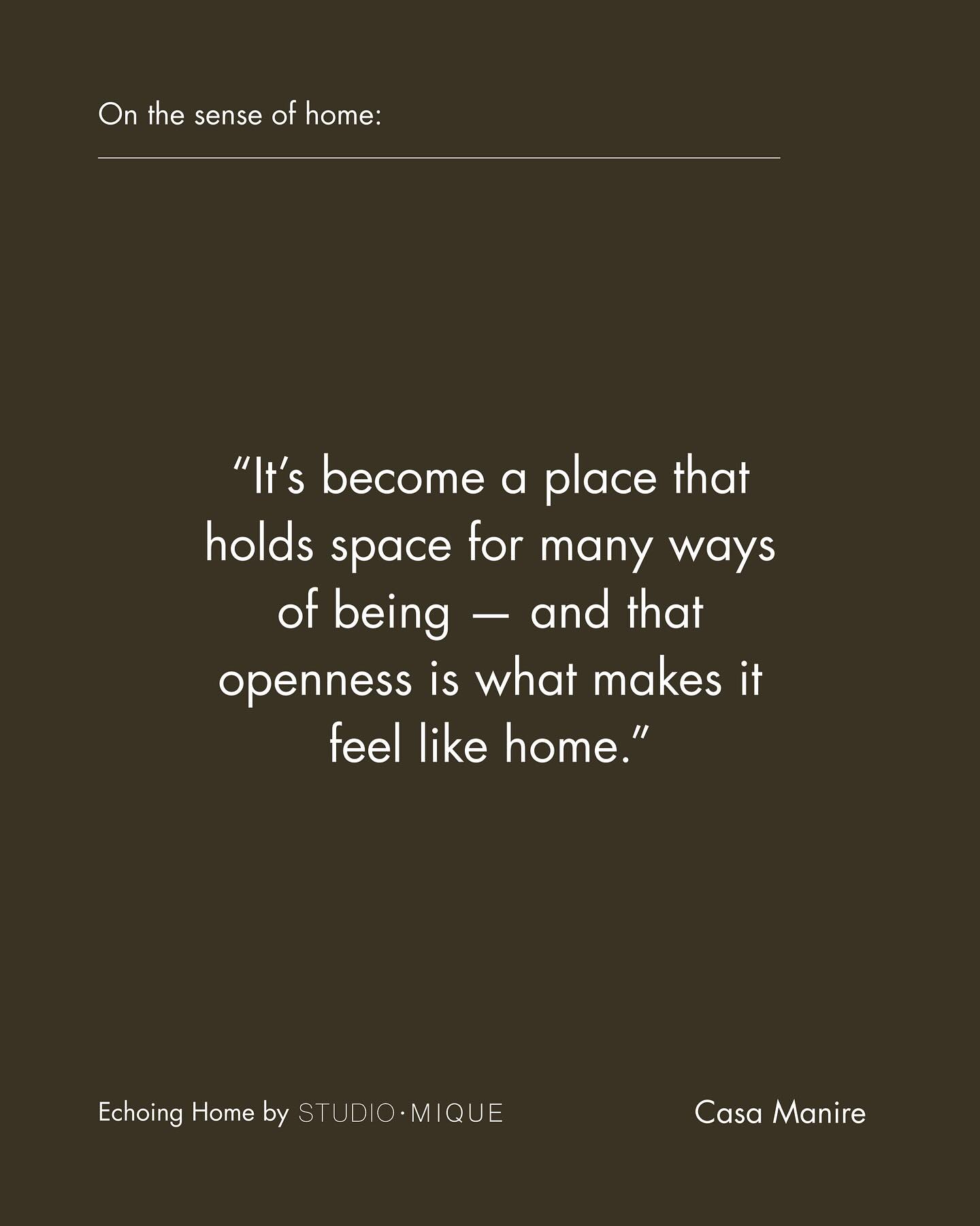 ECHOING HOME: STUDIO MIQUE x CASA MANIRE •
In this edition of Echoing Home, it’s all about Casa Manire @casa__manire, a sanctuary of calm in the jungle of Cusco, Peru.
It’s a place to read, create, rest, and be inspired. A refuge for those who value soulful design and the art of living slowly.
At the heart of Casa Manire are Mariana Otero and Yerko Zlatar, an interior designer and a visual artist, founders of @puna_estudio. As they beautifully describe themselves: the dreamers who brought this place to life.
Together, Mariana, Yerko and I had a beautiful conversation about a family’s dream, the acceptance of imperfection, the sense of feeling quietly full, and the connection between the meaning of Casa Manire and an 1870 issue of the French magazine Tour du Monde.
Read in full: studiomique.substack.com or find the link in bio. All photos are the courtesy of @casa__manire and @puna_estudio.
Curious about your thoughts. 🤎 With love, Miek
#echoinghome #substack #studiomique #slowliving #storytelling #casamanire #cuscojungle #peruviancrafts #cuscoperu #punaestudio #interiorinspirations #substackwriter #craftsmanship #interiordecor #homestory #personalhome #uniquehome #cusco #peru #thefeelingofhome #hetgevoelvanthuis #designanthology #modernistarchitecture #interiordesigner #yourhomeisyourstory #verbalizinghome