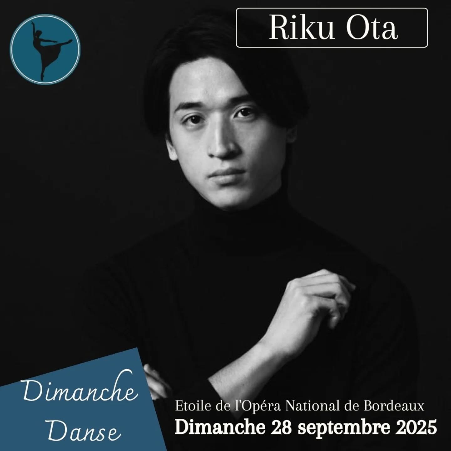 ✨Nous sommes très heureux de vous annoncer notre premier Dimanche Danse de la saison 2025/2026!
🩰 C'est avec un immense plaisir que nous avons l'honneur d'ouvrir cette magnifique saison de danse avec Riku Ota, Etoile de l'Opéra National de Bordeaux!
✨Une chance incroyable et unique!
✨Une première à Bordeaux!
Le Dimanche 28 septembre 2025
10h-11h30 niveau moyen
11h45-13h15 niveau avancé
✨Un événement à ne pas manquer!
Nous sommes impatients de partager cette expérience unique avec vous!
✍️Inscriptions sur notre page HelloAsso (lien en bio)
🩰Attention le nombre de places est toujours limité!
Dansons!
Merci infiniment @riku_ota 🌸
@marie_girard_inspiration_mg
@clairebnrtinstapro @xabibdx @taina_art.pro
@ballettodanceshop
#eysinesmaville #eysines #eysinesculture #bordeaux #bordeauxmaville #bordeauxmetropole #merignac #merignacmaville #lehaillan #Blanquefort #bassindarcachon #arcachon #bruges #saintmedardenjalles #danse #stagededanseclassique #balletdancer #operanationaldebordeaux #lacinquiemearabesque #ballettodanceshop #danseuretoile