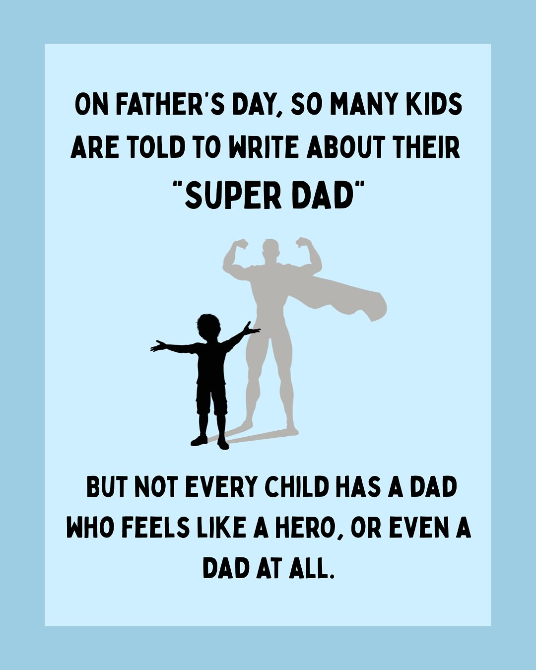 On Fatherās Day, not every child has the same experience. Some donāt have a dad in their life, some are grieving, and others celebrate in different ways.
Thatās why itās important to remind kids that their feelings are valid, and their experiences matter too.
Our book Special Days was created to help children see themselves in the celebrations around them, no matter what their family looks like.
#FathersDay #InclusiveFamilies #SpecialDaysBook #EveryFamilyMatters #KidsBooks #DiversityAndInclusion #RepresentationMatters #ChildrensBooks #EmotionalAwareness