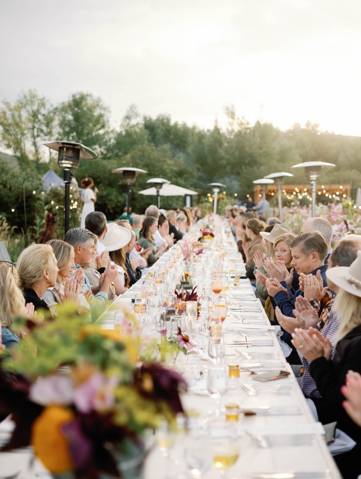 The final Farm Dinner, our annual ✨HARVEST DINNER✨on September 18th has limited tickets available. Enjoy live music from local musicians, connect with the women who steward the land and soak up the last moments of this harvest season with members of your community.
Cocktail hour stars at 5pm with dinner promptly starting at 6pm.
*
*
Blue Sky Lodge is offering a discounted stay with the purchase of a dinner ticket- if this interests you please email lyndsey.gammon@aubergeresorts.com