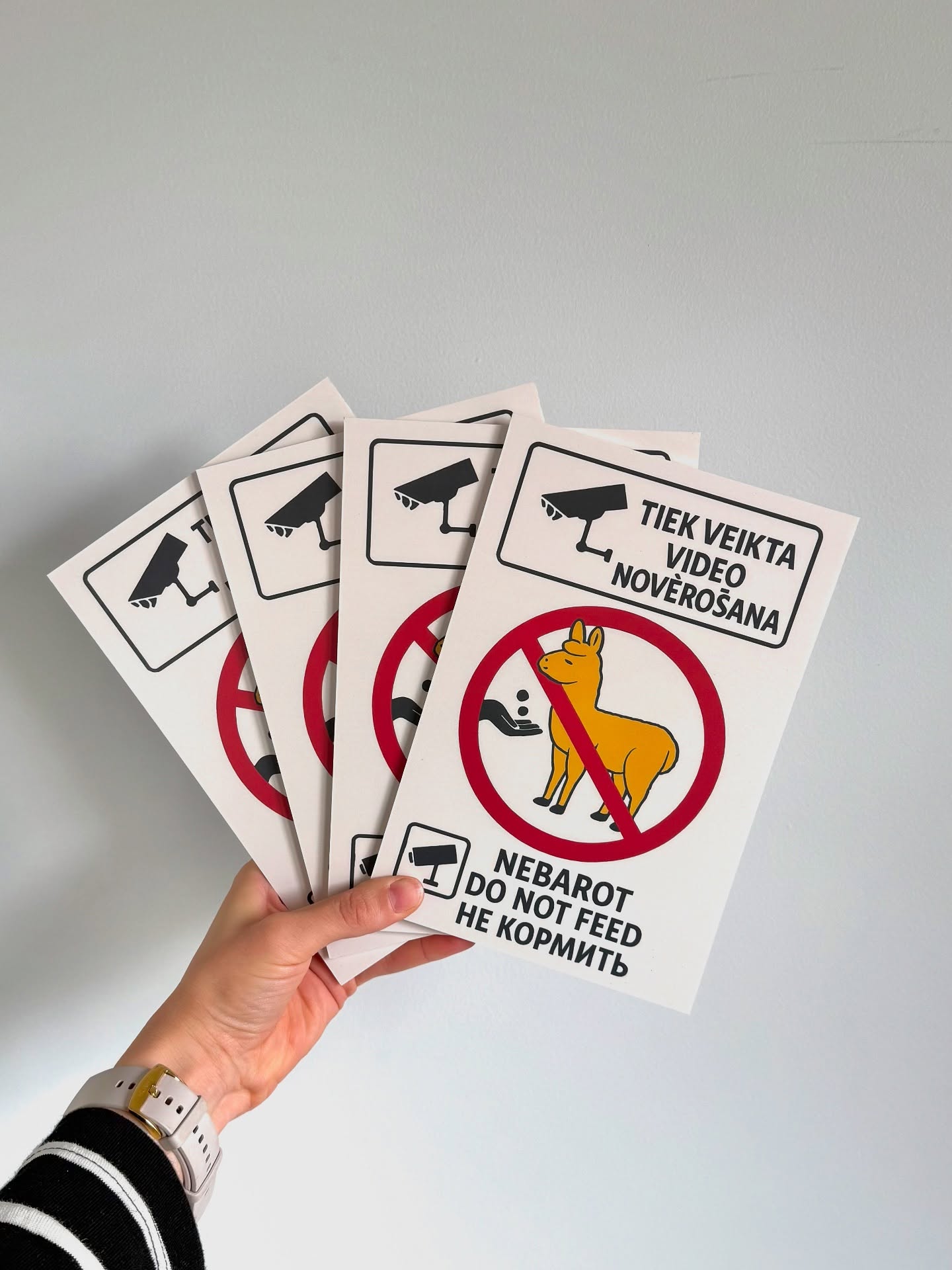 ✂️ Izgatavojam visa veida plastikāta norādes!
Drukai uzklātais lamināta aizsargslānis nodrošina ilgāku kalpošanu un noturību pret skrāpēšanos!
#druka #reklāma #plāksnes #norādes #uzlīmes #lielformātadruka #atstājiespaiduarimpress