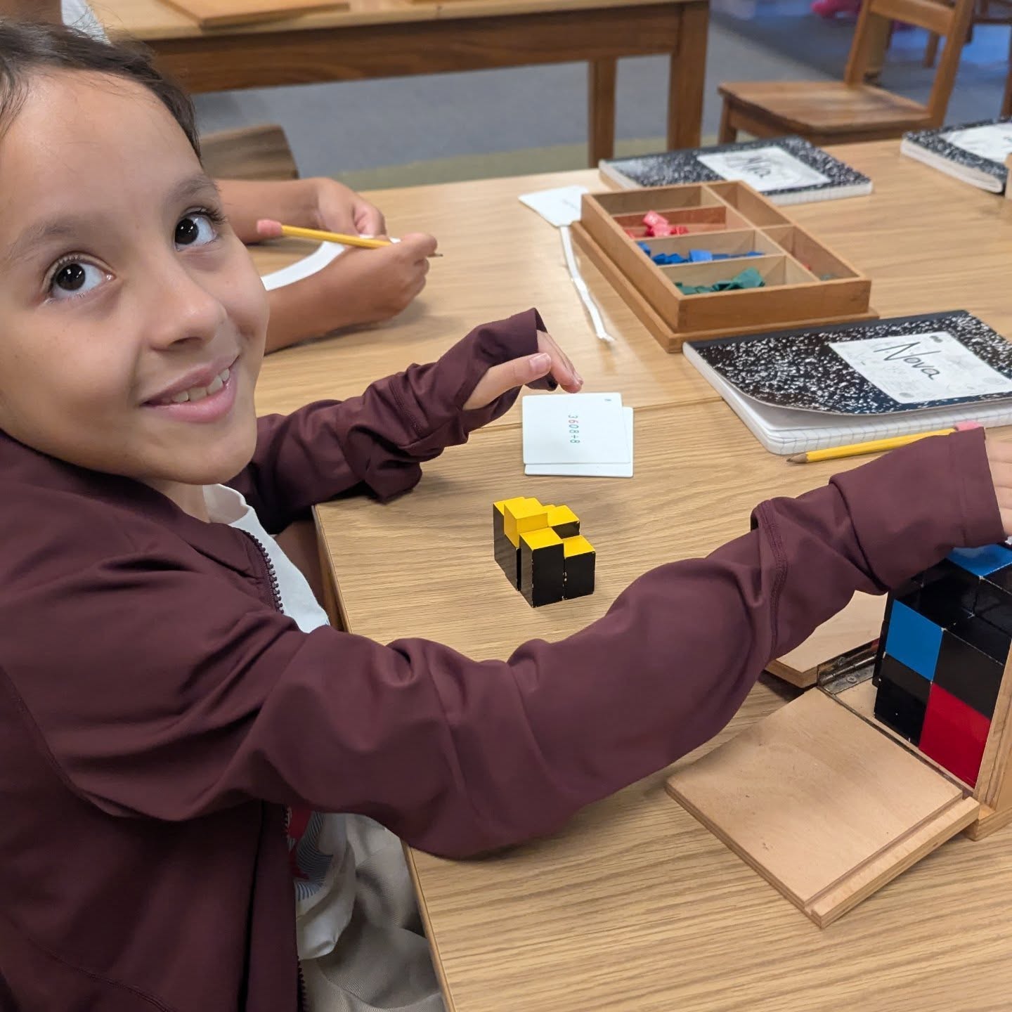 Lower School is in full swing with math, grammar, painting, sculpture, and science! Happy Tuesday! 🌋