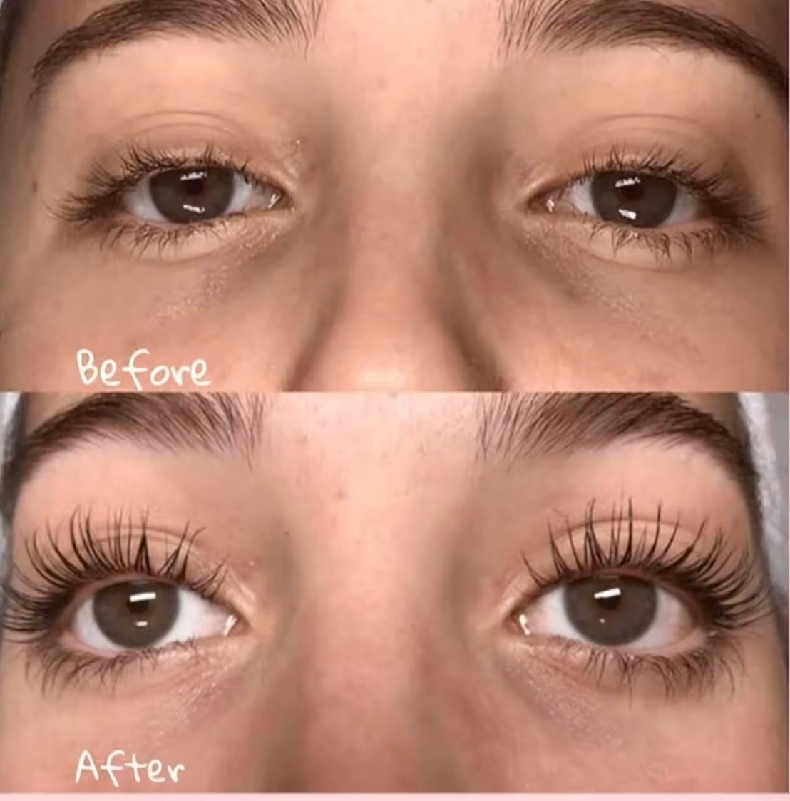 💫 Pirms ➡️ Pēc. Tikai trīs nedēļas ar mūsu skropstu serumu. Iespaidīgi, vai ne?