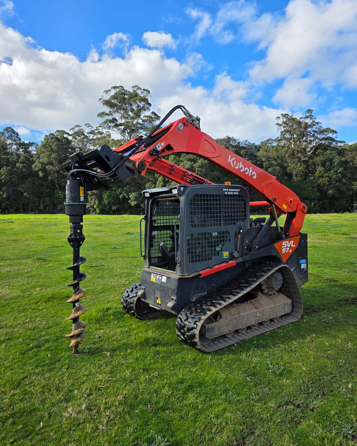 🚨 NEW to the Callcup Contracting fleet! 🚨
Proud to introduce our latest game-changer: the Post Hole Digger with HALO Level Technology — delivering millimetre precision every time. 💯⚙️
Our growing lineup of attachments now includes:
🔹 4-in-1 Bucket
🔹 Forks
🔹 Levelling Tool
🔹 Scrub Bucket
🔹 Rotary Axe/Mulcher
🔹 AND the all-new HALO Post Hole Digger
We’re levelling up (literally). 💪
📞 DM us to book in!
-
-
-
Contact us today:
📩 callcupcontracting@gmail.com
☎️ 0499 112 128.
#pemberton #contracting #earthmoving #localbusiness #rural #CallcupContracting #SkidSteerWork #KubotaPower #LandClearin
#CallcupContracting #EarthmovingExperts #HALOTech #PrecisionDigging #FleetUpdate #AussieContractors #EquipmentUpgrade #LandClearing #ExcavationLife